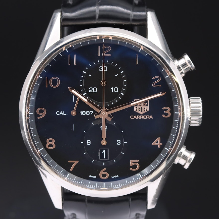 TAG Heuer Carrera Calibre 1887 Chronograph Wristwatch