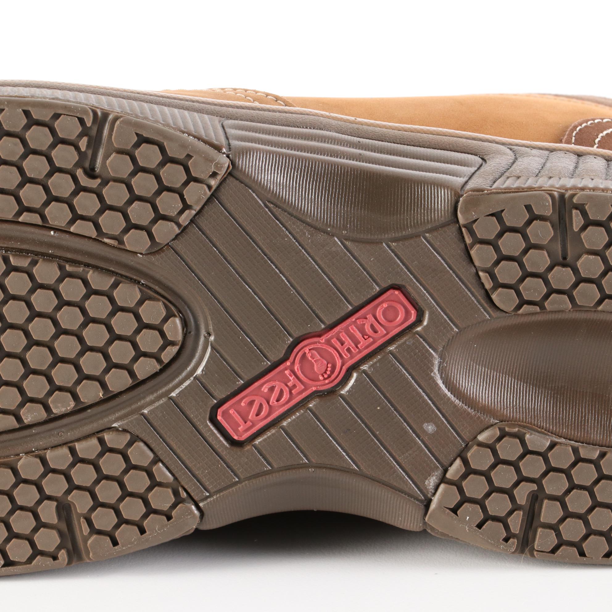 Modzori Jane Reversibles Short Boots in Black and Orthofeet Boots in Brown