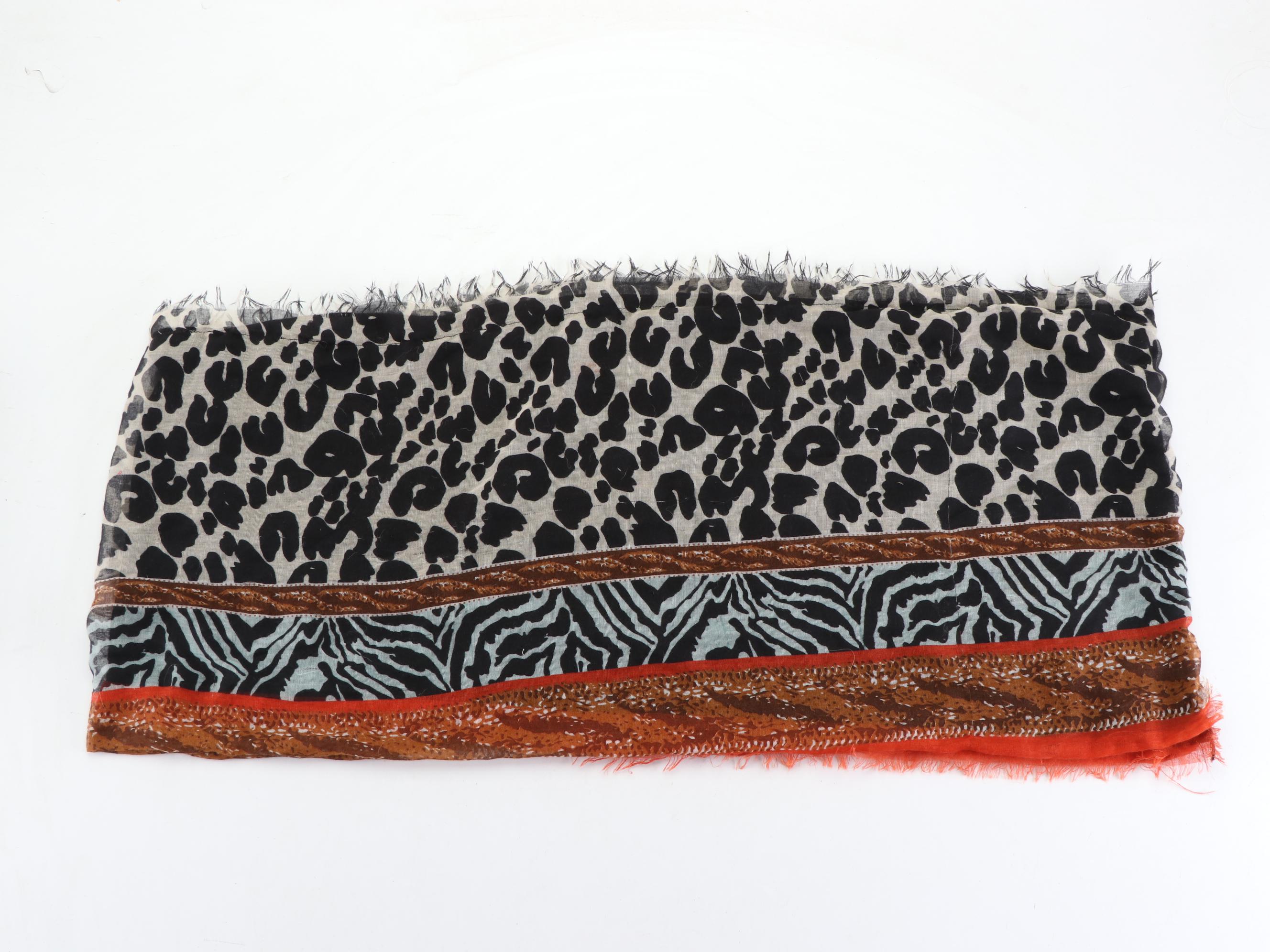 Laurel Burch Silk Fringe Scarf with Other Infinity and Wrap Scarves