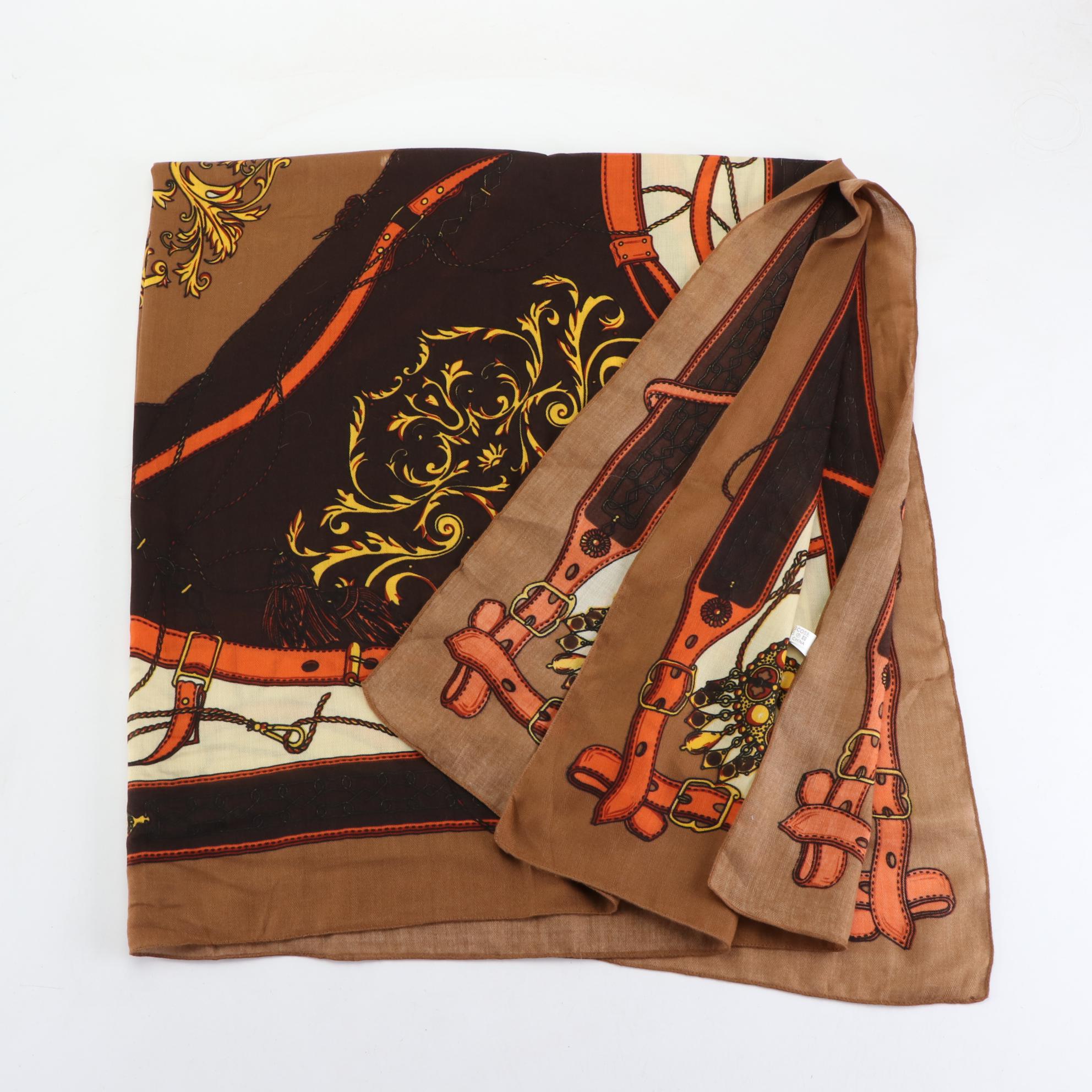 Laurel Burch Silk Fringe Scarf with Other Infinity and Wrap Scarves