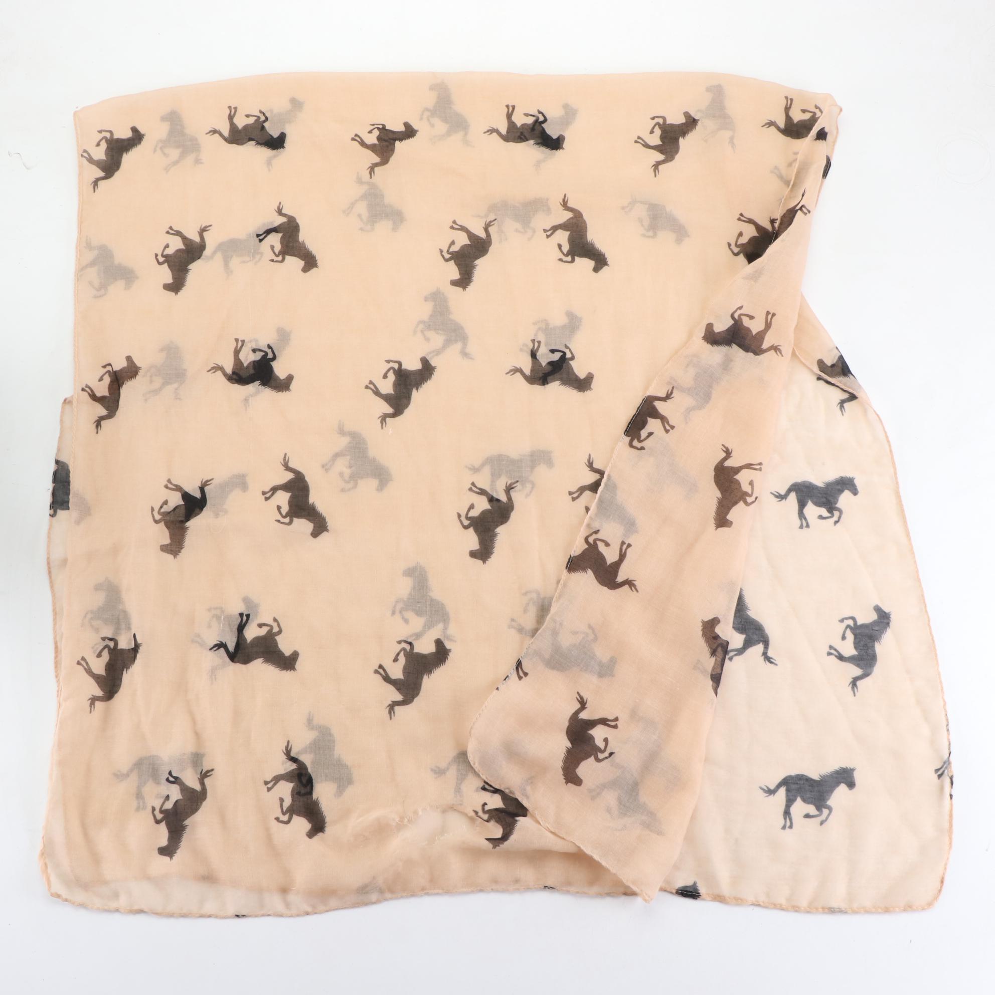 Laurel Burch Silk Fringe Scarf with Other Infinity and Wrap Scarves