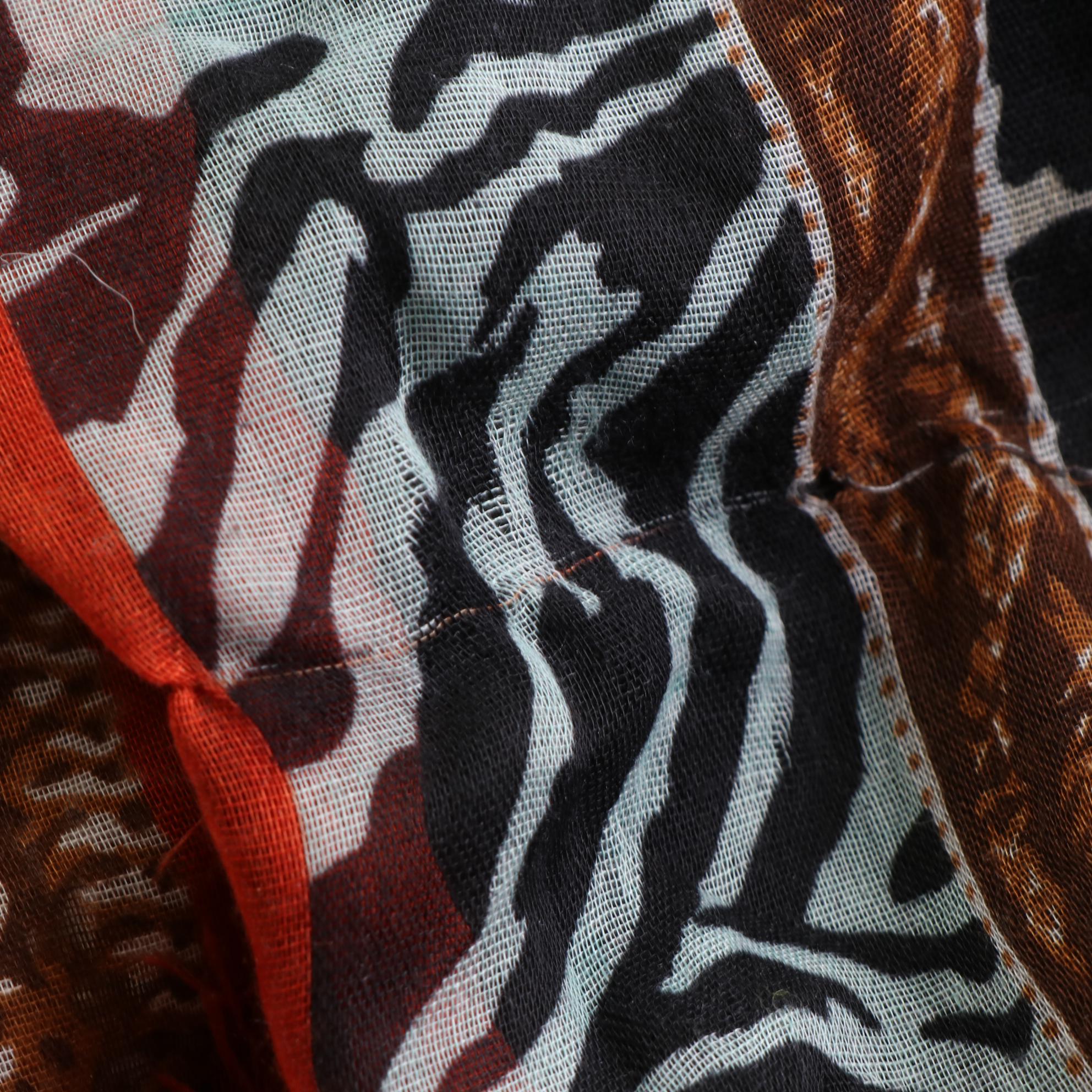 Laurel Burch Silk Fringe Scarf with Other Infinity and Wrap Scarves