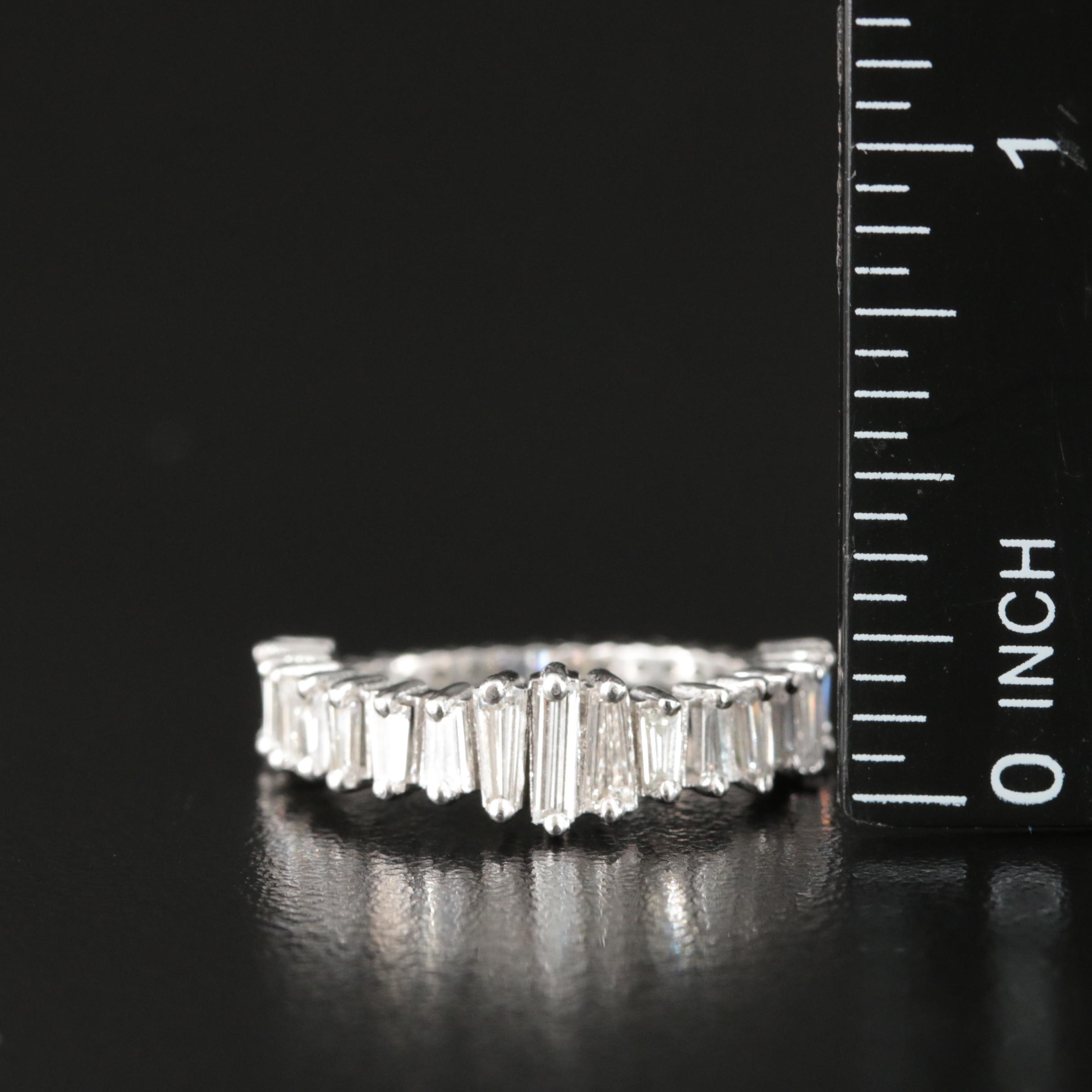 Platinum 1.45 CTW Diamond Eternity Band