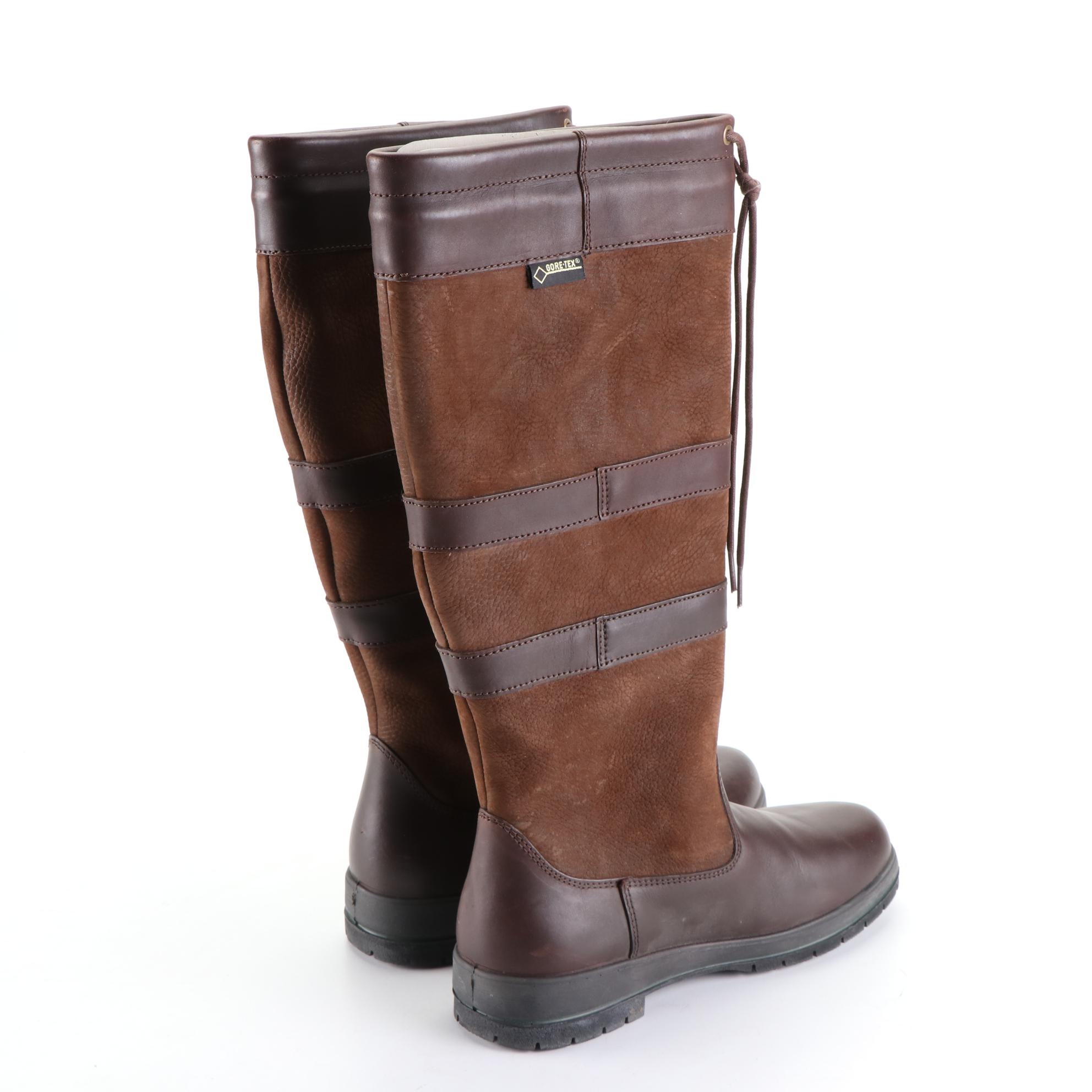 Dubarry of Ireland Galway Country Boots in Waterproof Leather with Box