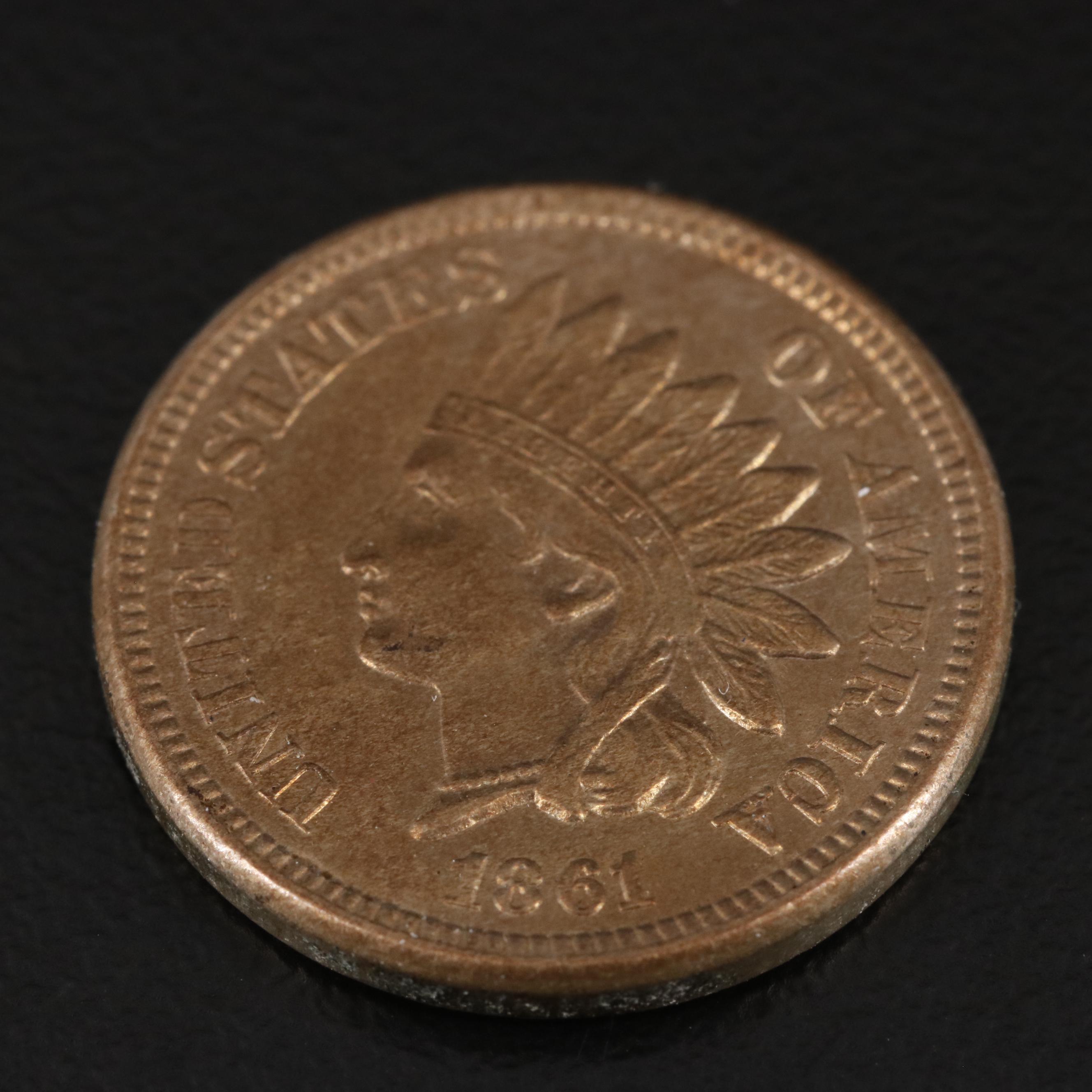 1861 Indian Head Cent