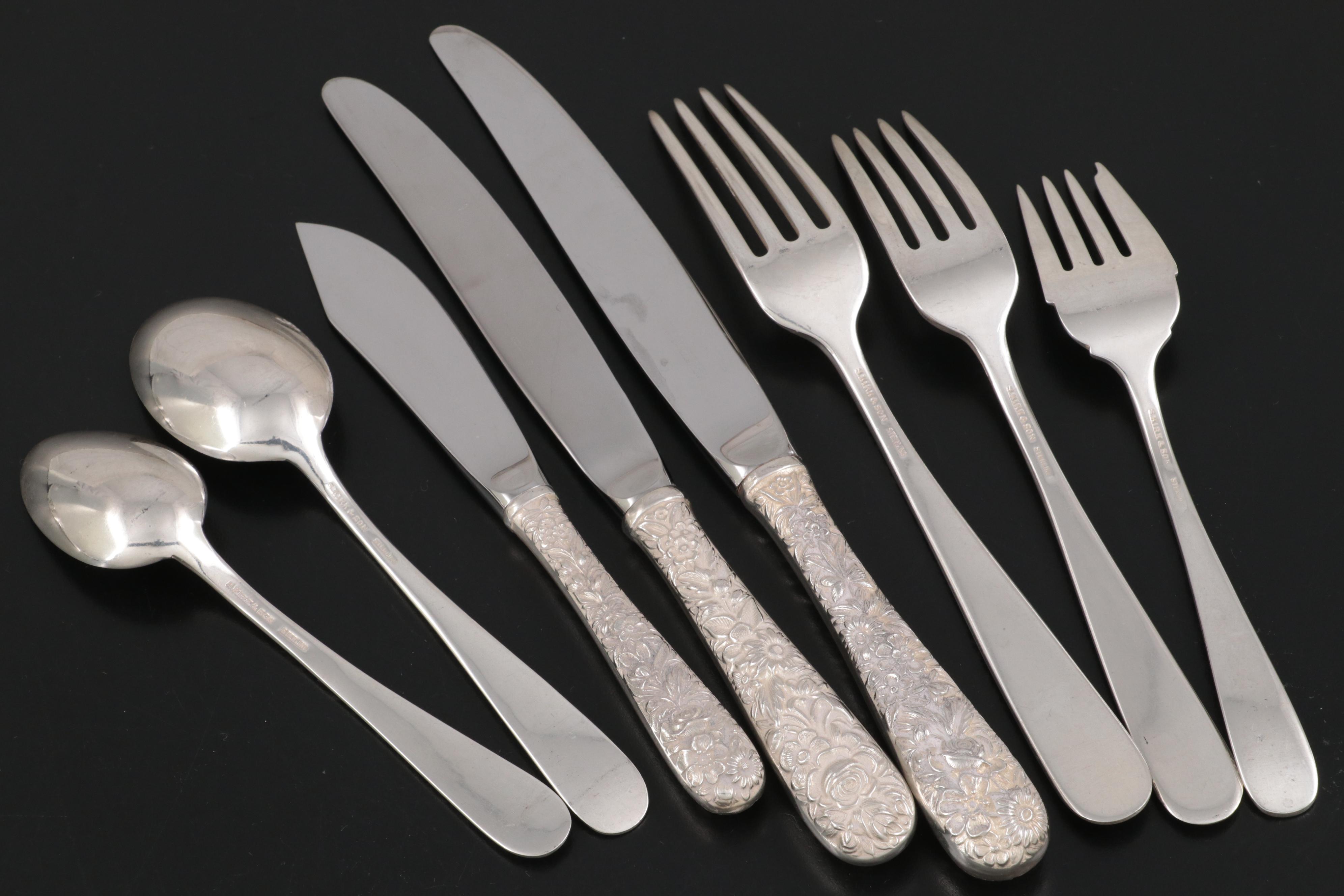 S. Kirk & Son Repoussé Sterling Silver Flatware and Serveware
