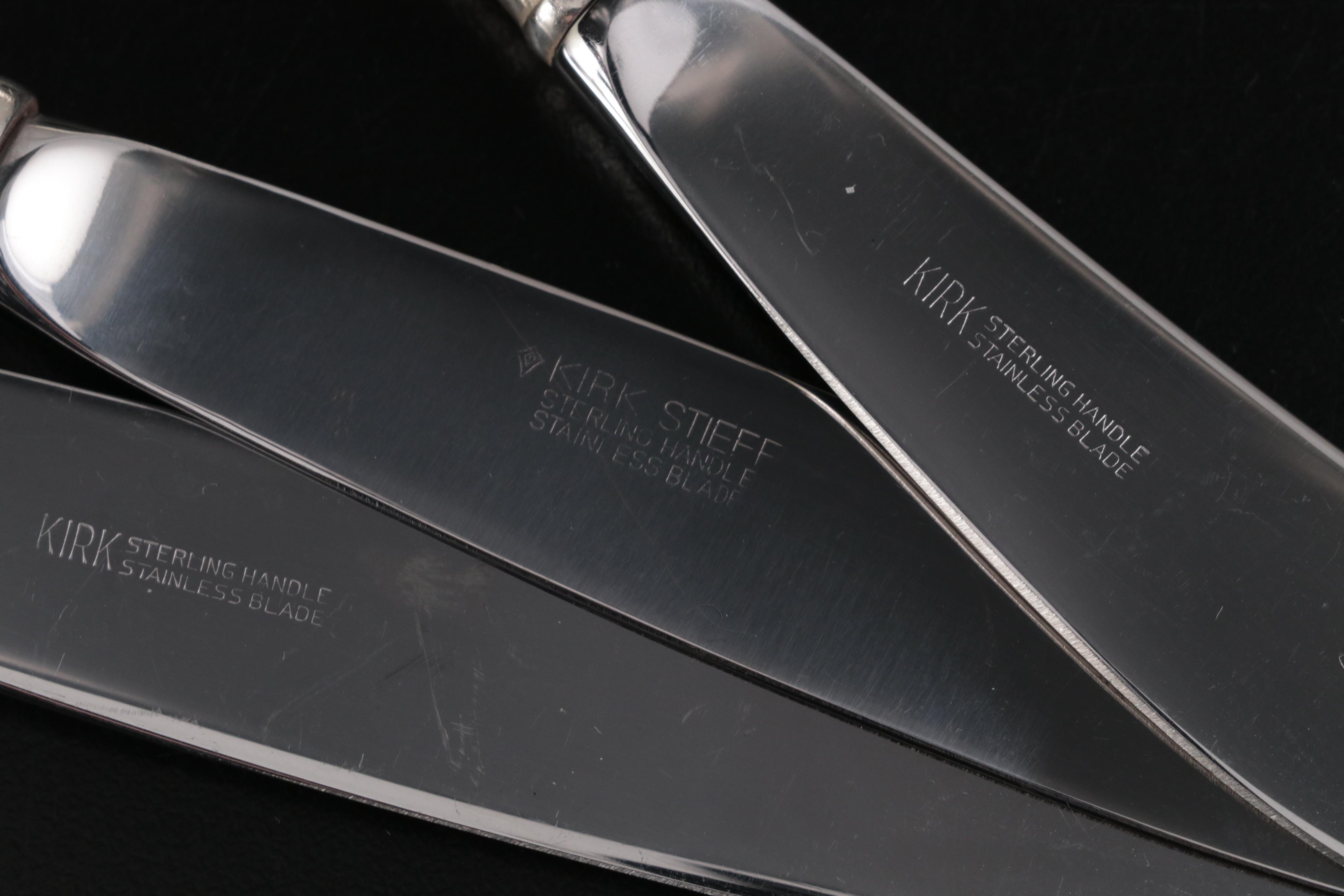 S. Kirk & Son Repoussé Sterling Silver Flatware and Serveware