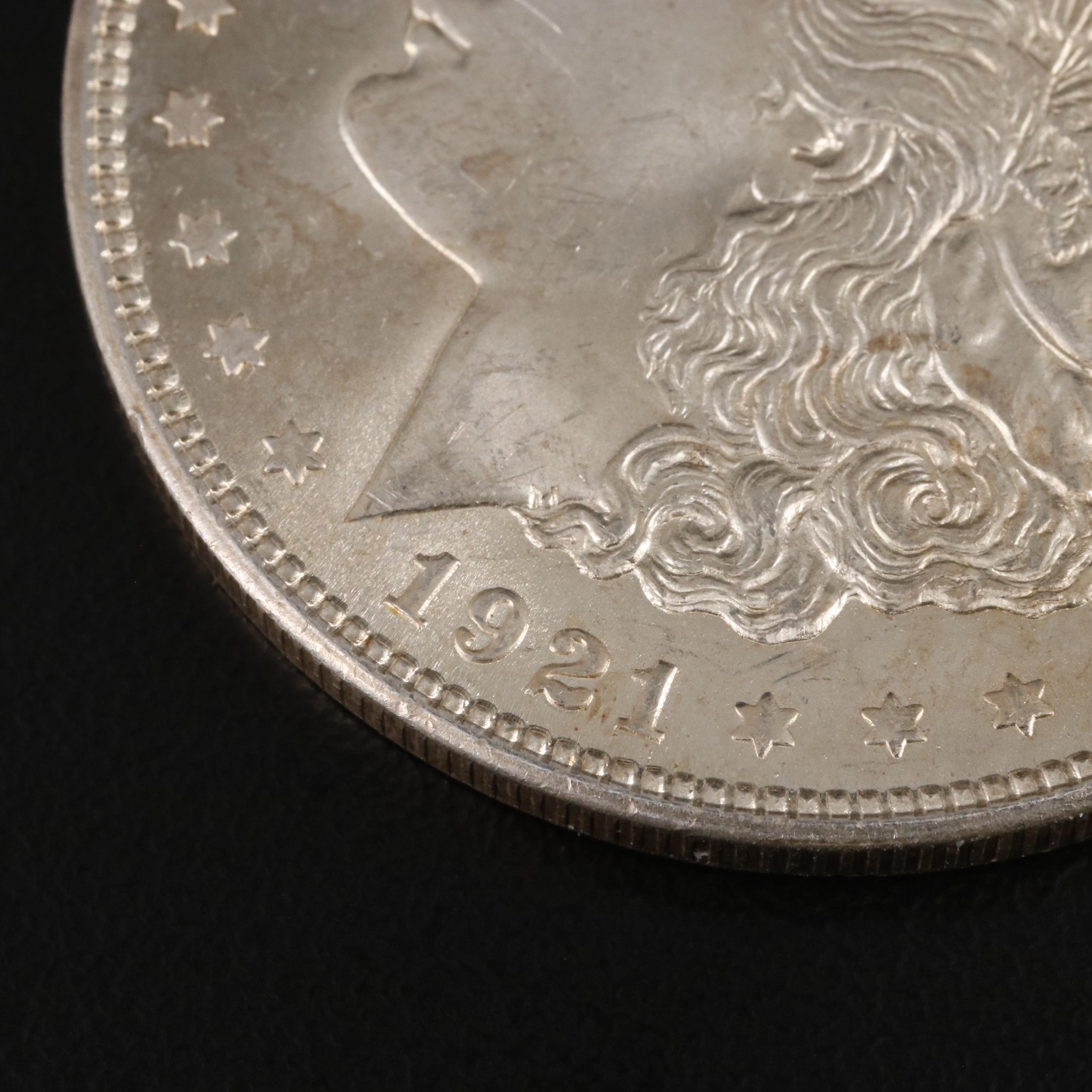 1921 Morgan Silver Dollar