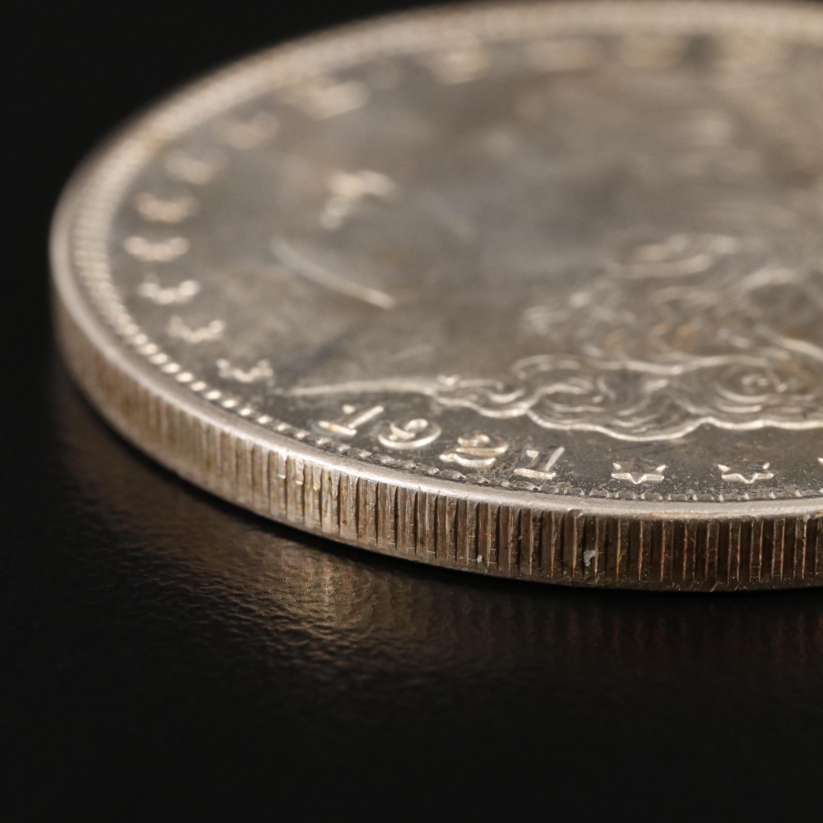 1921 Morgan Silver Dollar