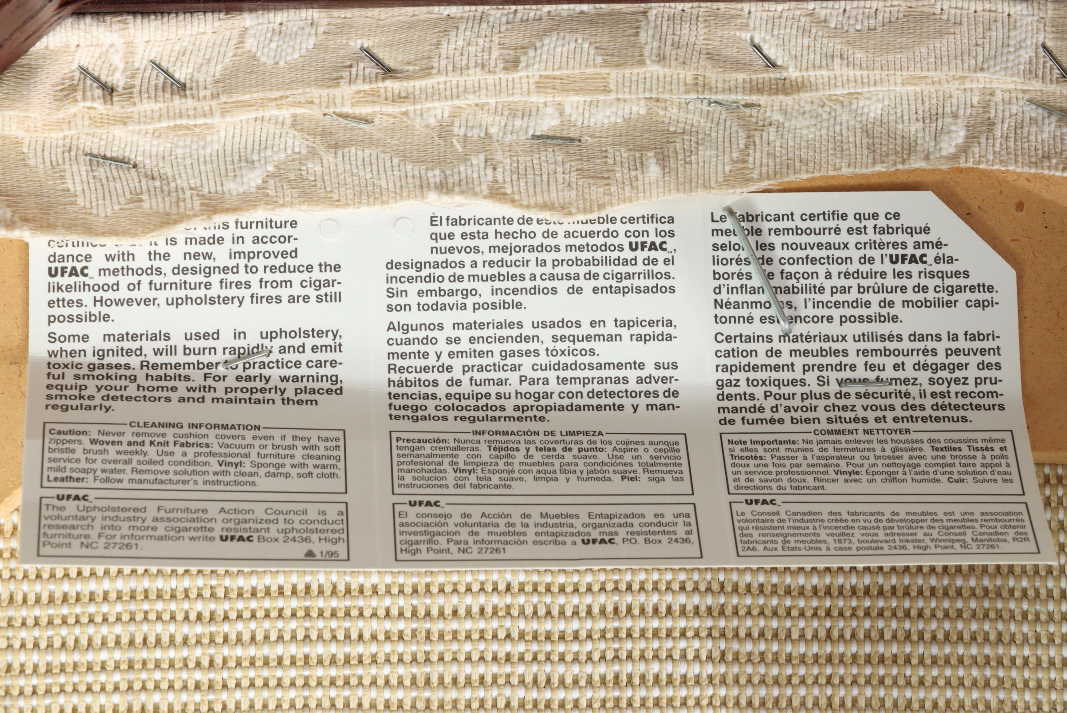 Thomasville Chippendale Style Mahogany and Custom-Upholstered Side Chair