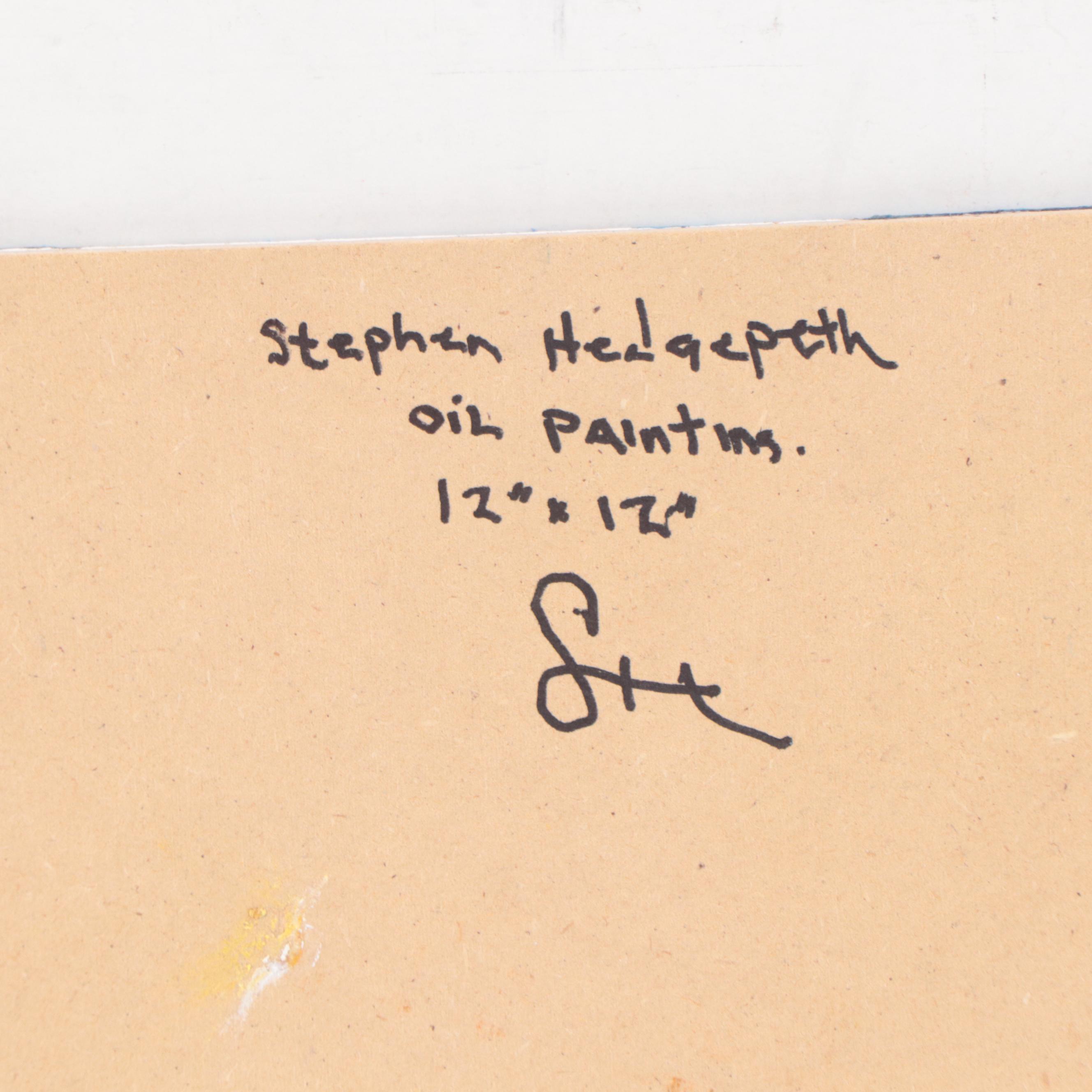 Stephen Hedgepeth Skyscape Oil Painting, 21st Century