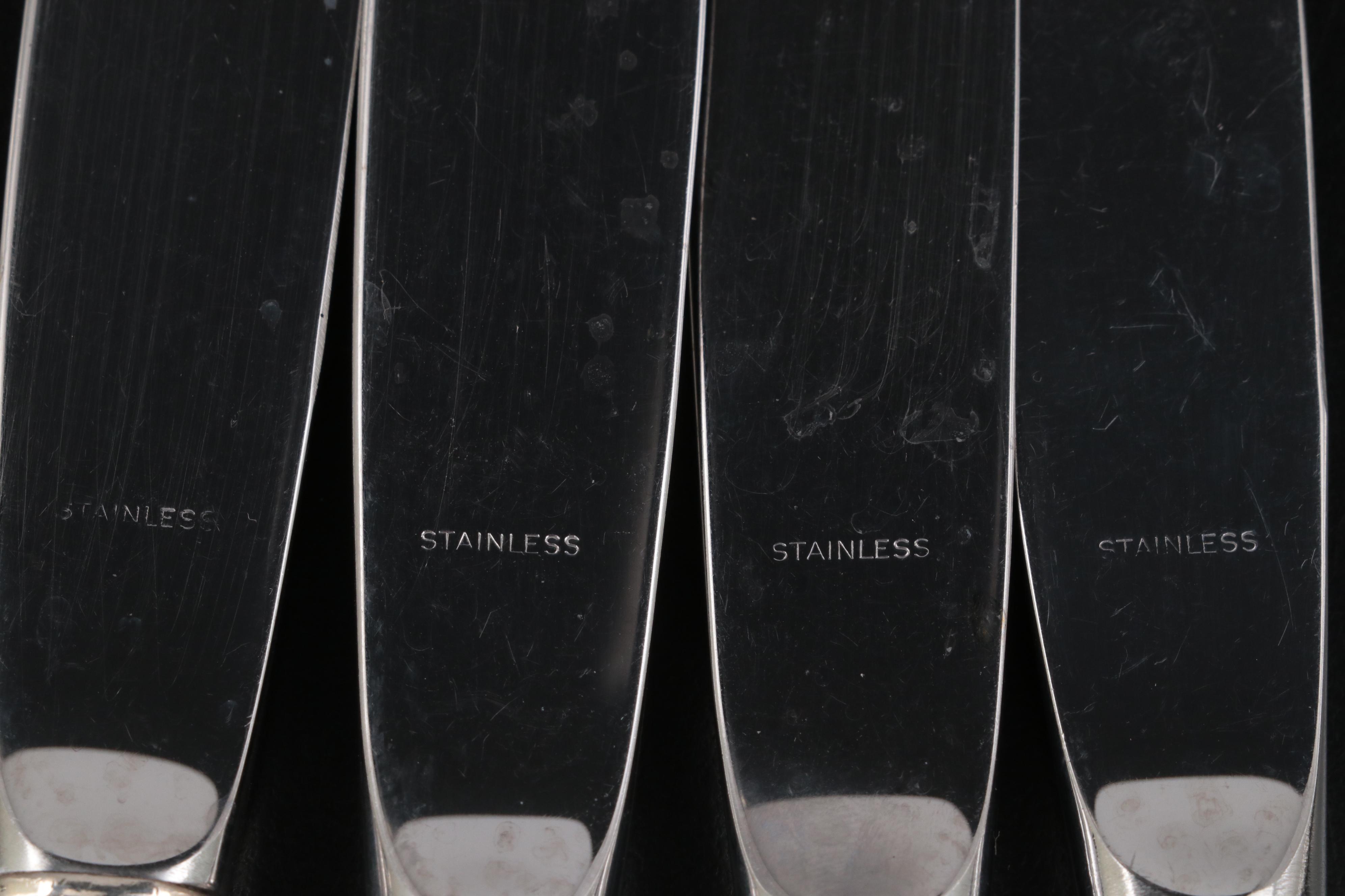 Westmoreland Silver "George & Martha Washington" Sterling Silver Flatware