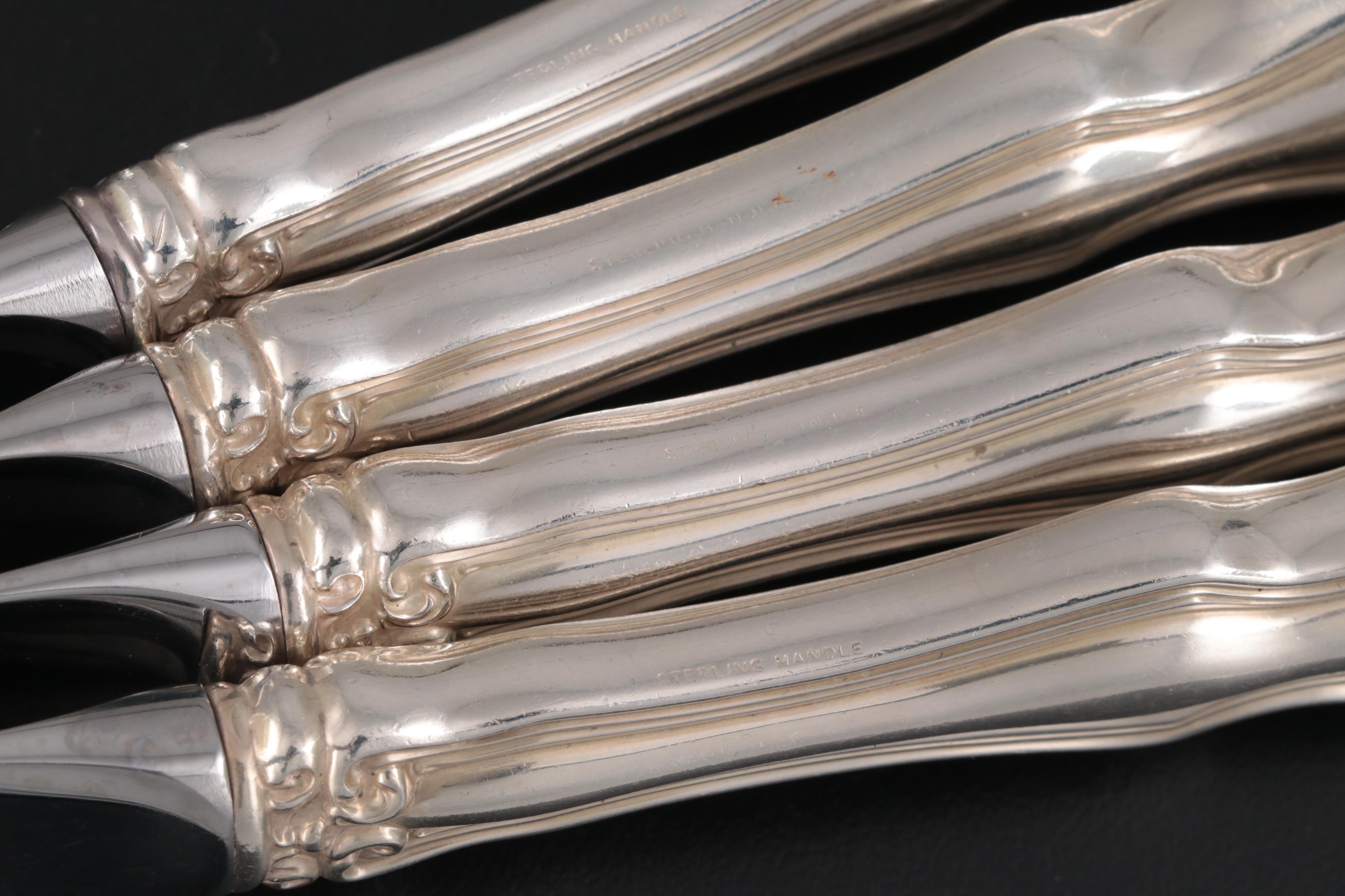 Westmoreland Silver "George & Martha Washington" Sterling Silver Flatware