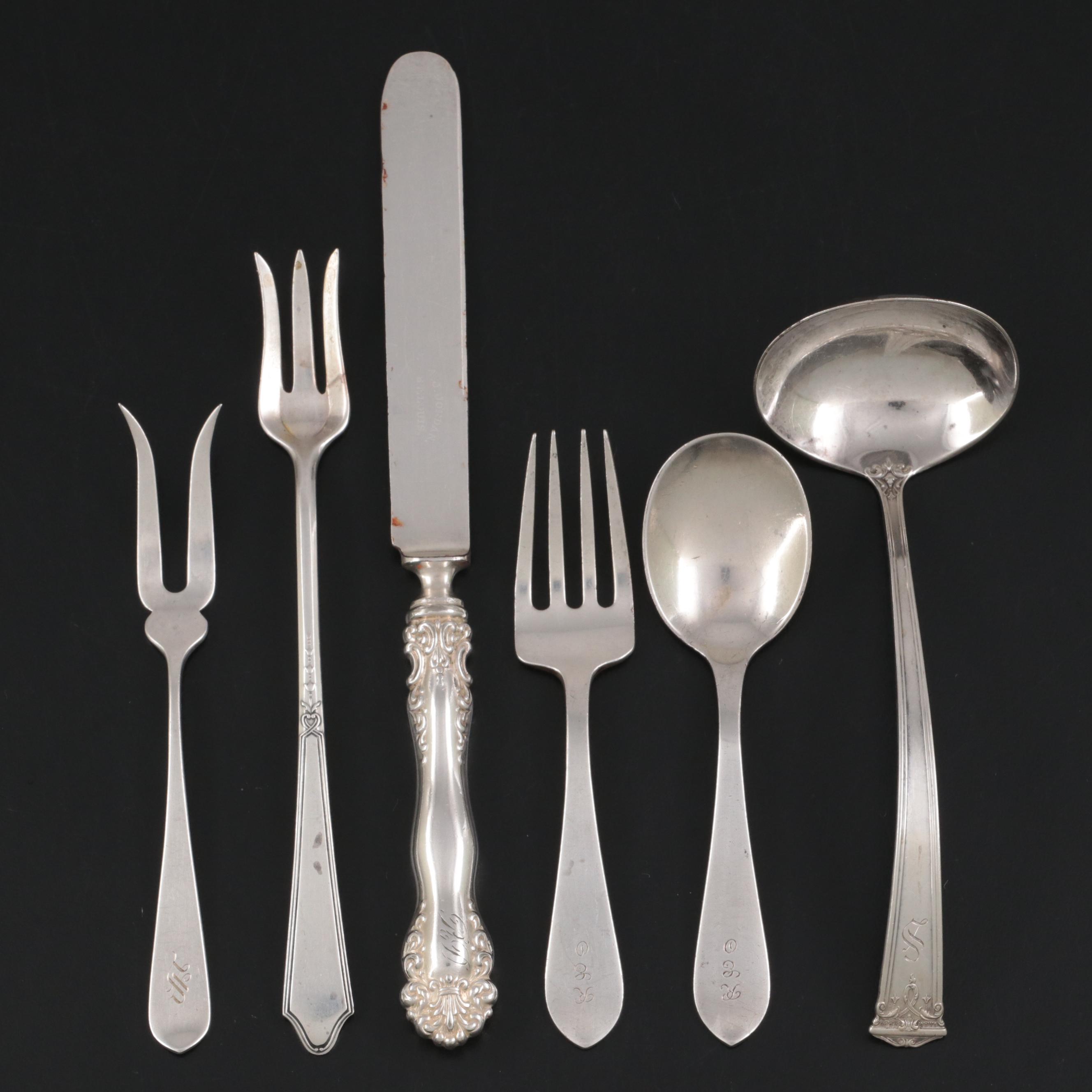 Westmoreland Silver "George & Martha Washington" Sterling Silver Flatware