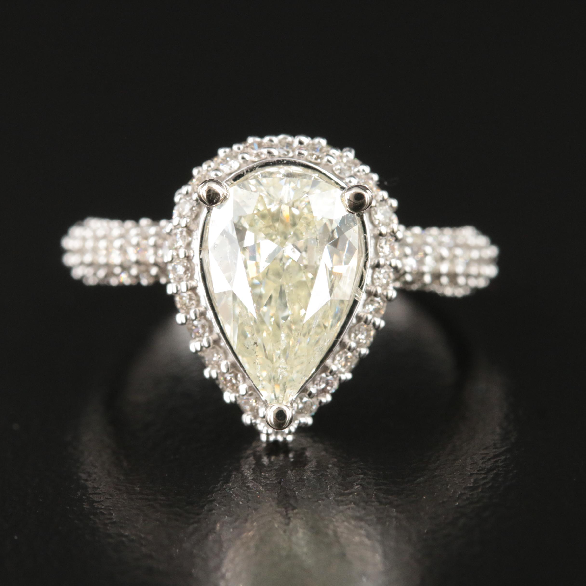 14K 2.85 CTW Diamond Ring