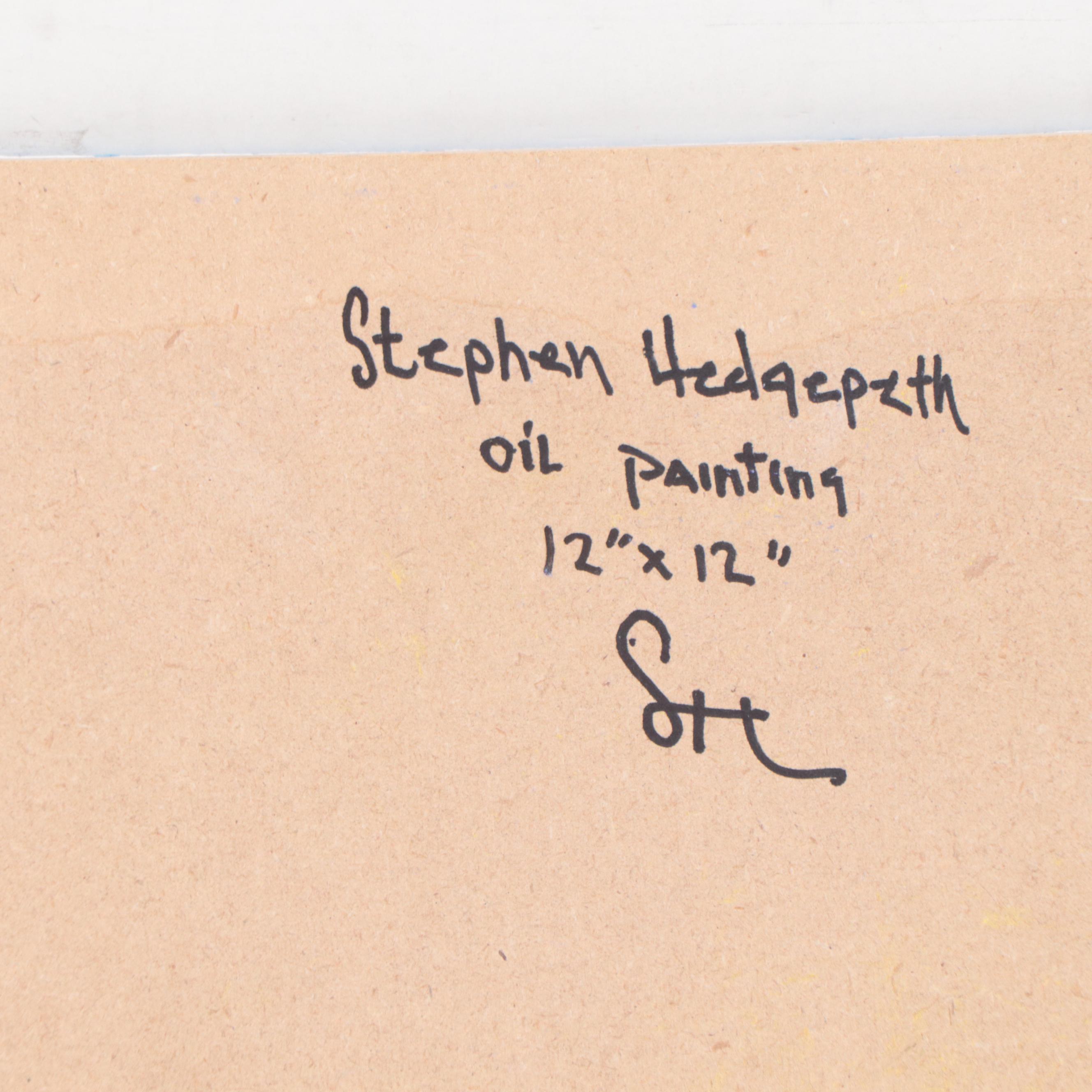 Stephen Hedgepeth Landscape Oil Painting, 21st Century