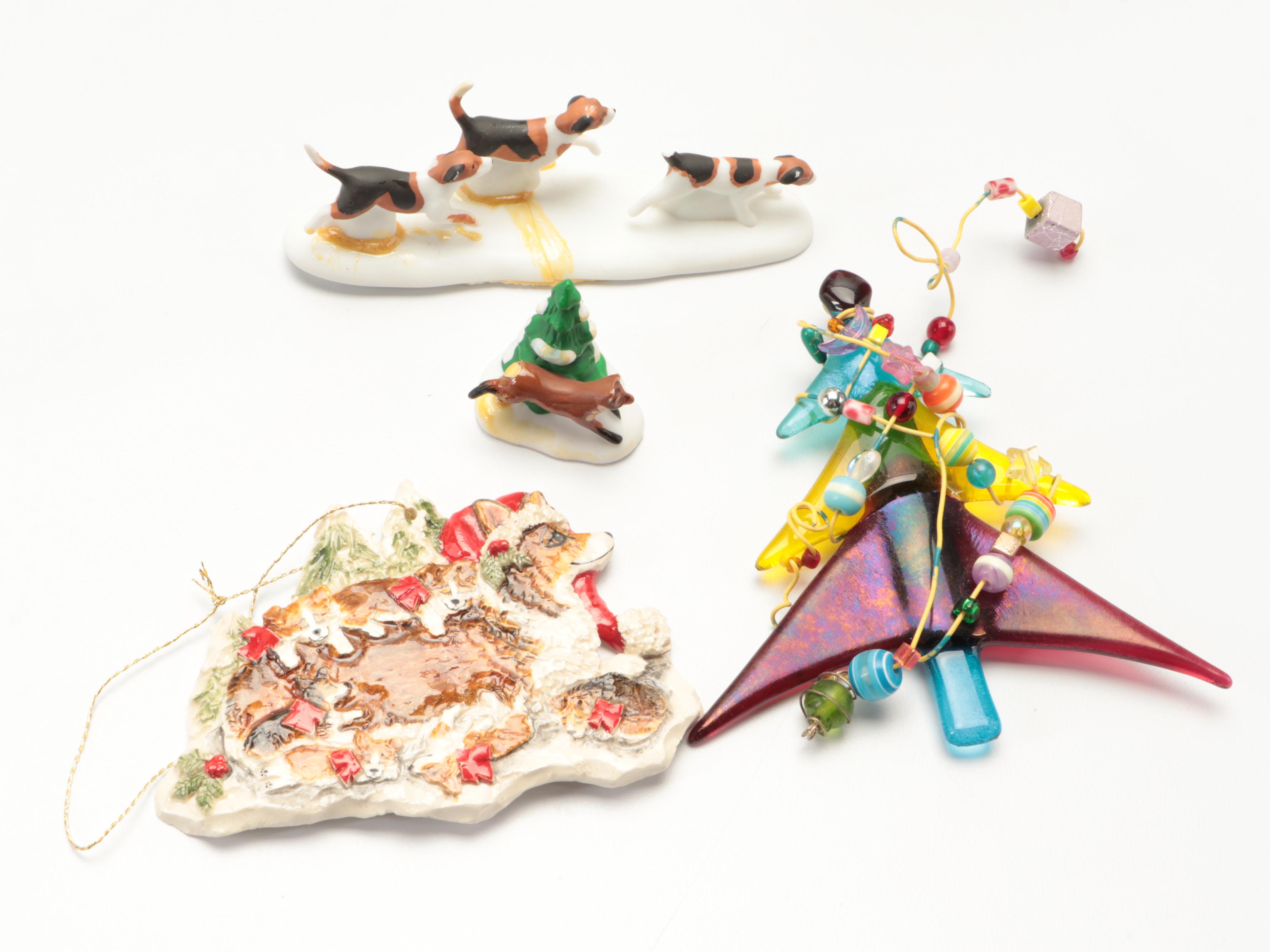 Spode "Christmas Tree" Porcelain Tableware and More Christmas Table Accessories