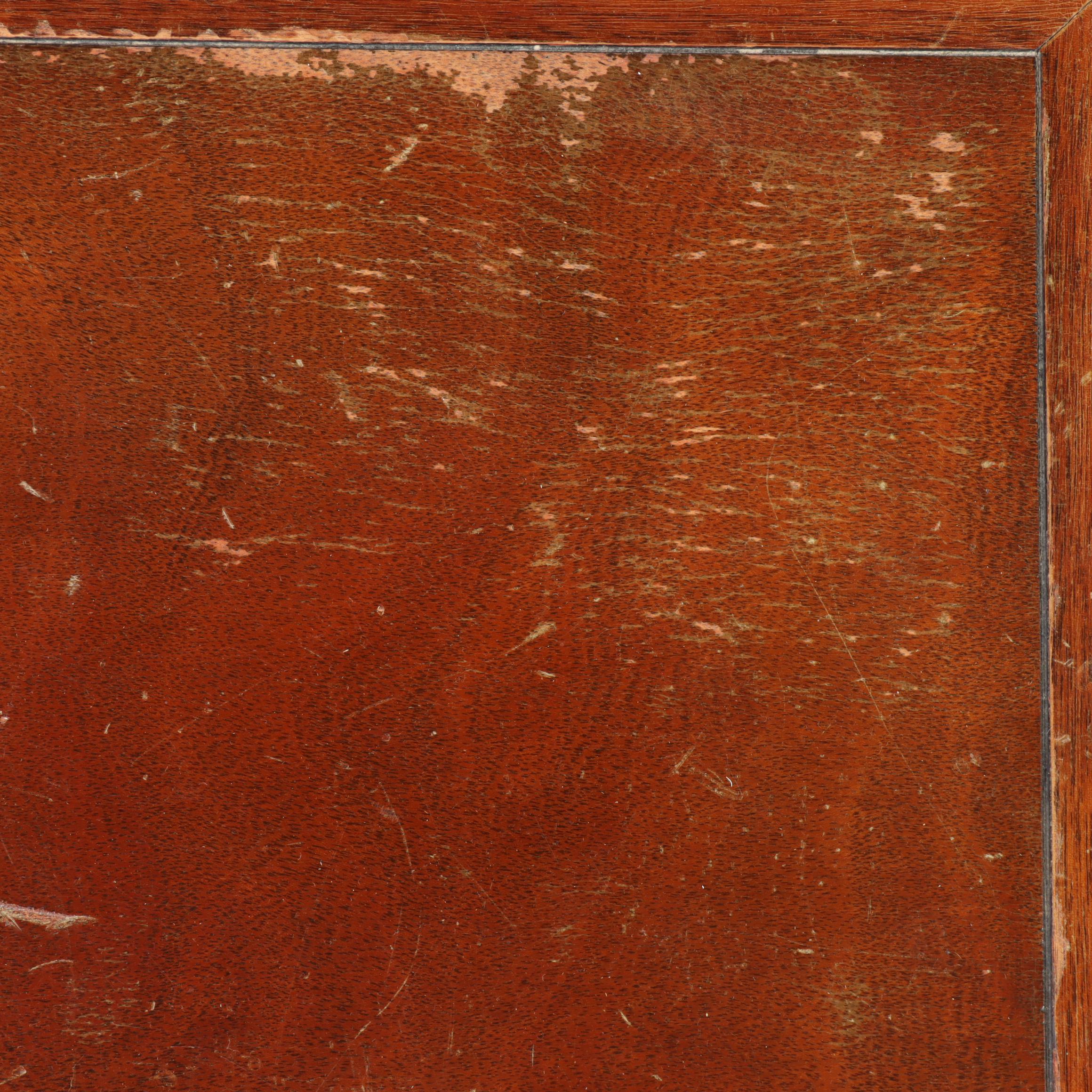 Fine Arts Furniture Co. Empire Style Mahogany Two-Tier Side Table, 20th Century