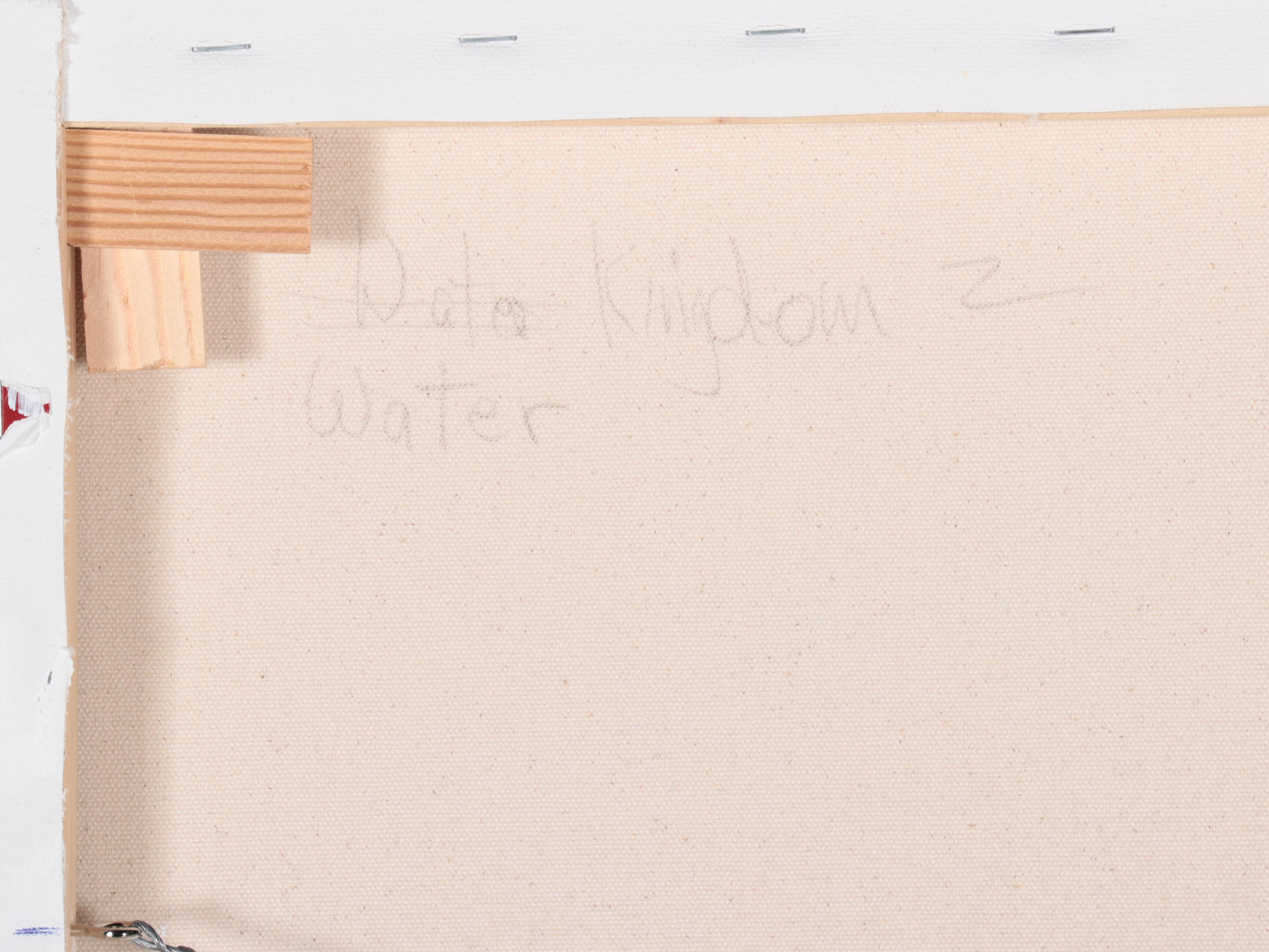 Susan Crew Acrylic Painting "Water Kingdom 1", 21st Century