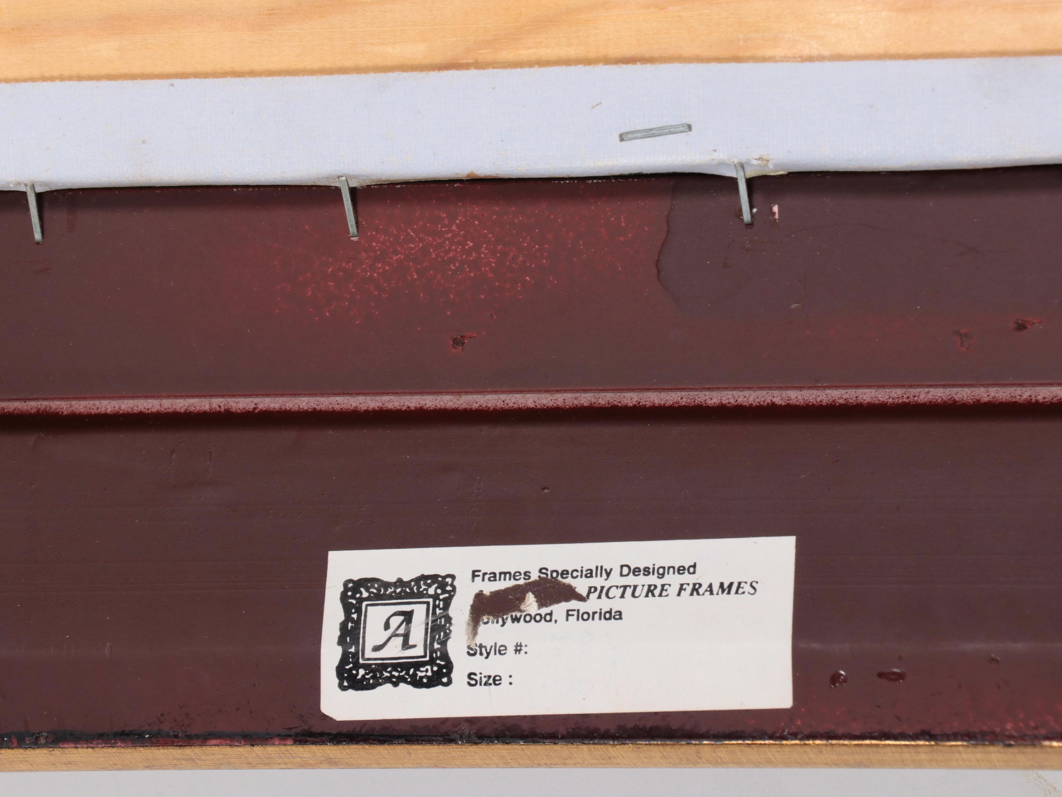 Oil Painting After Tamara de Lempicka "Spring," Late 20th Century