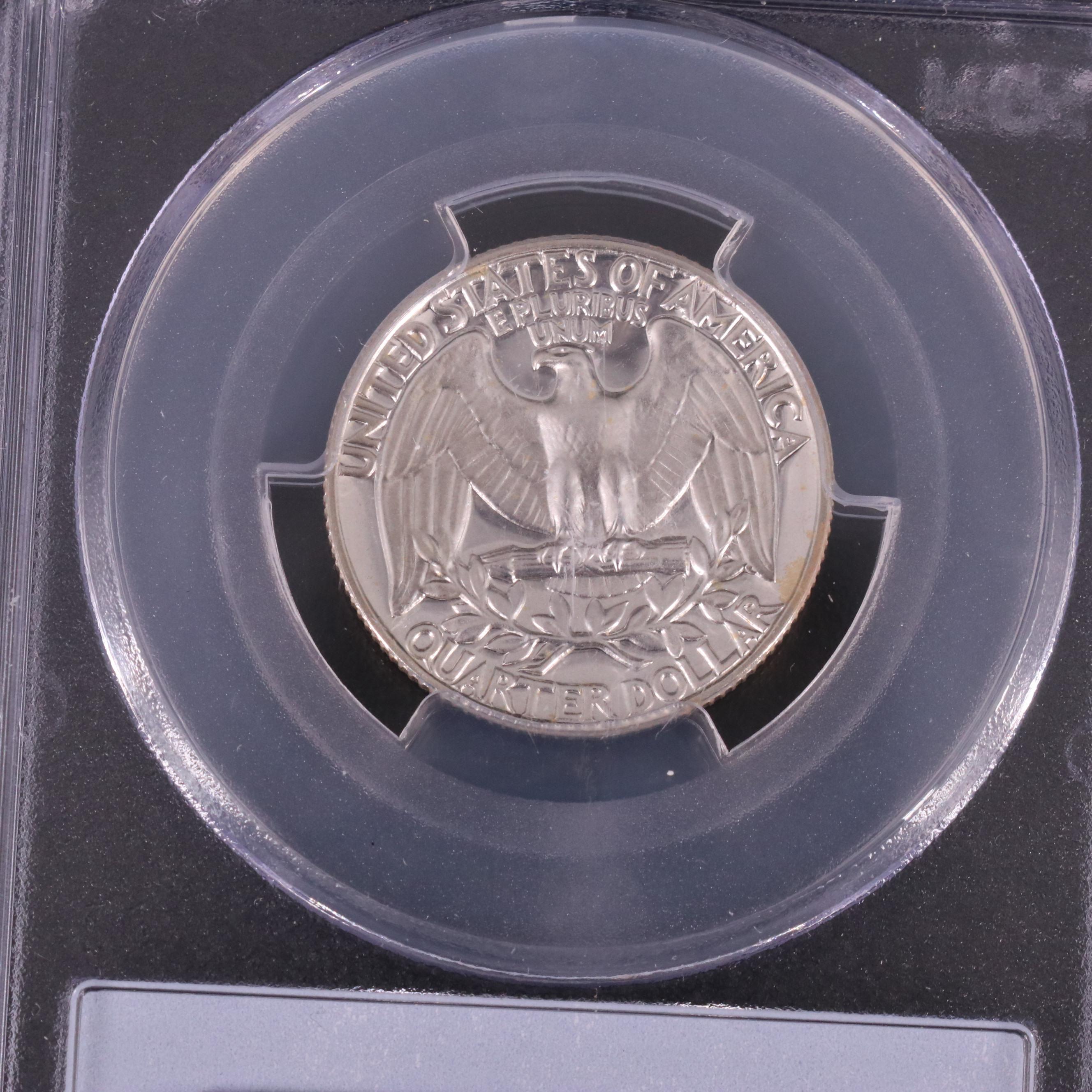 Three NGC and PCGS Graded Proof Silver Washington Quarters