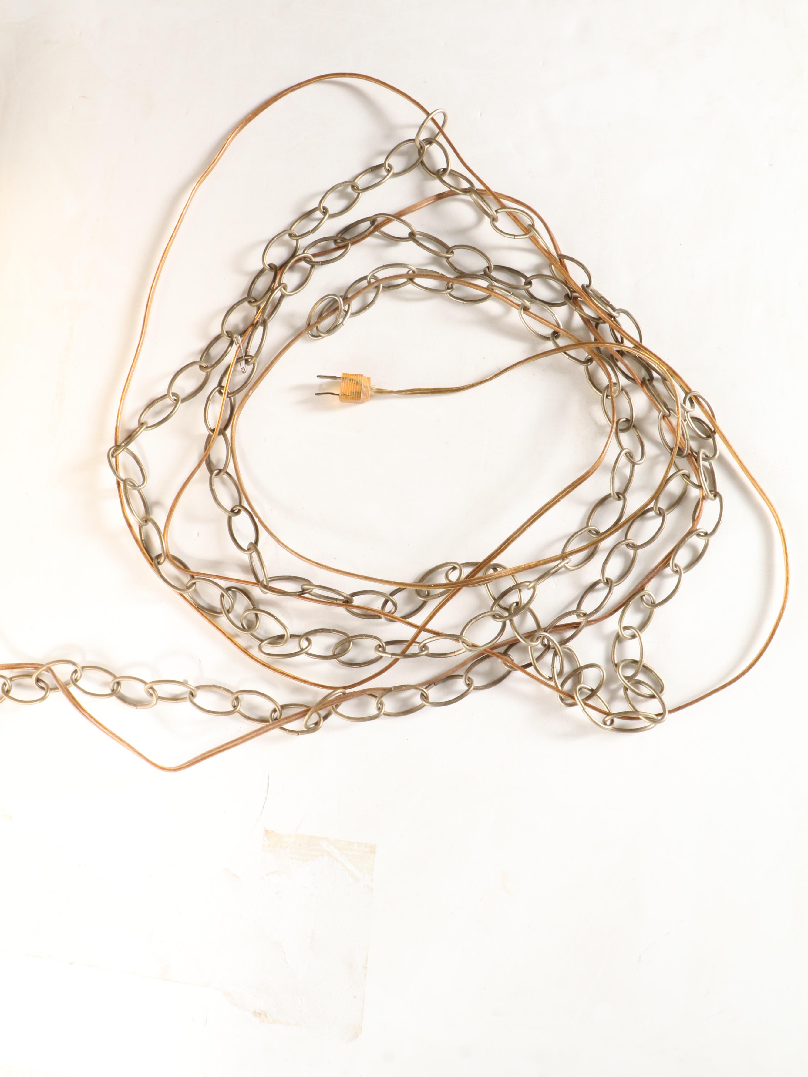 Mid Century Modern Green Glass Pendant Light With Velvet Accented Drum Shade