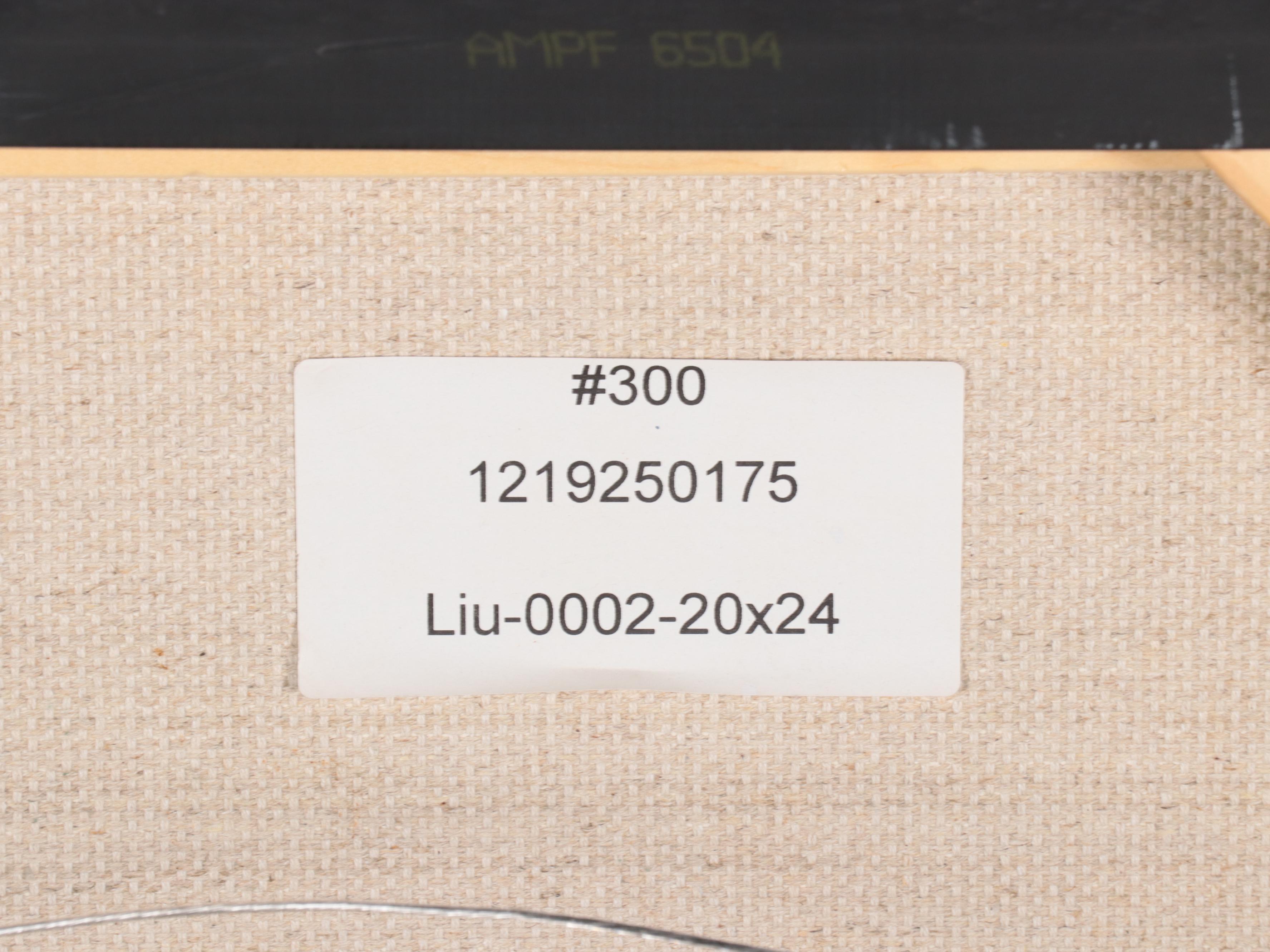 Esther Liu Non-Objective Abstract Mixed Media Painting