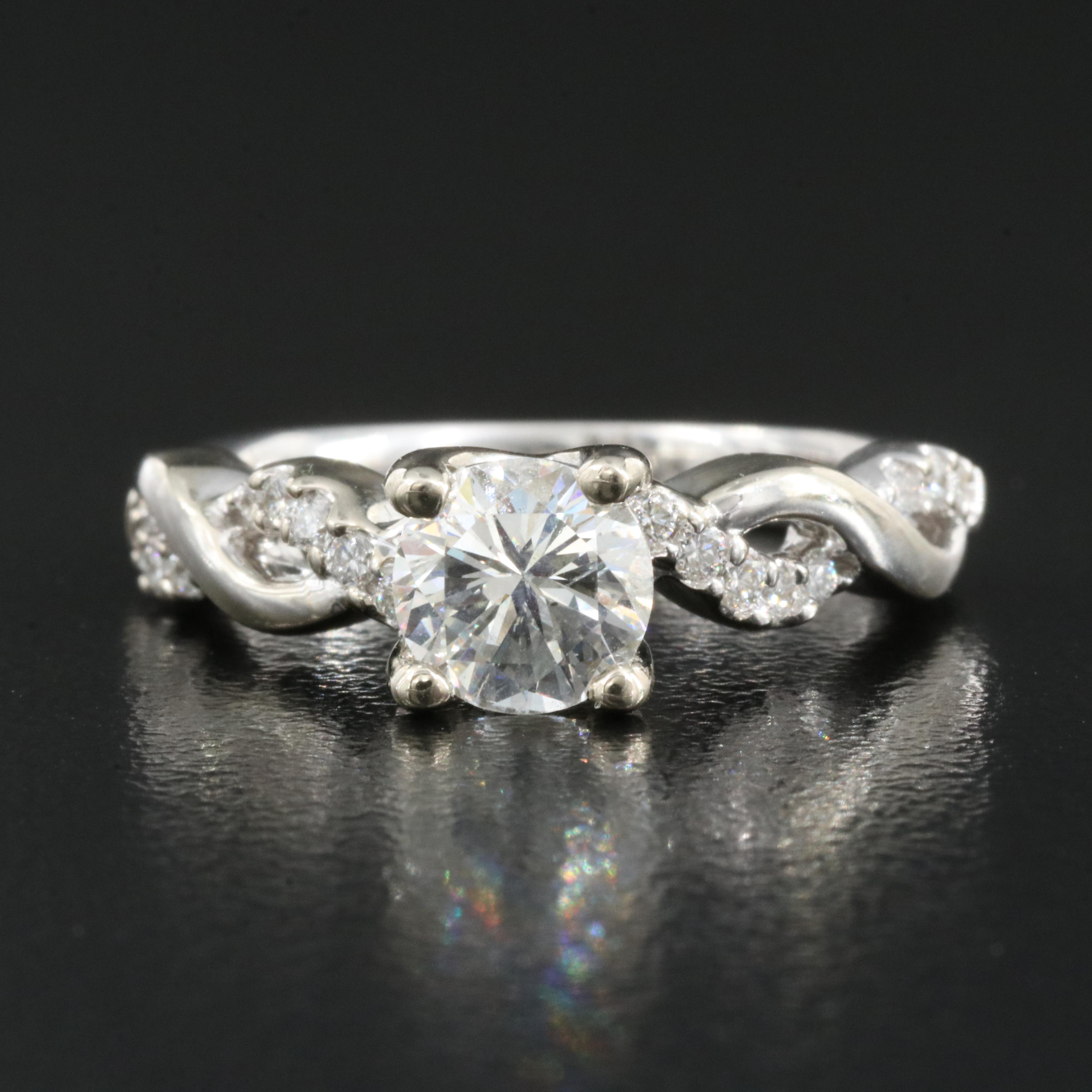 14K 1.23 CTW Diamond Ring