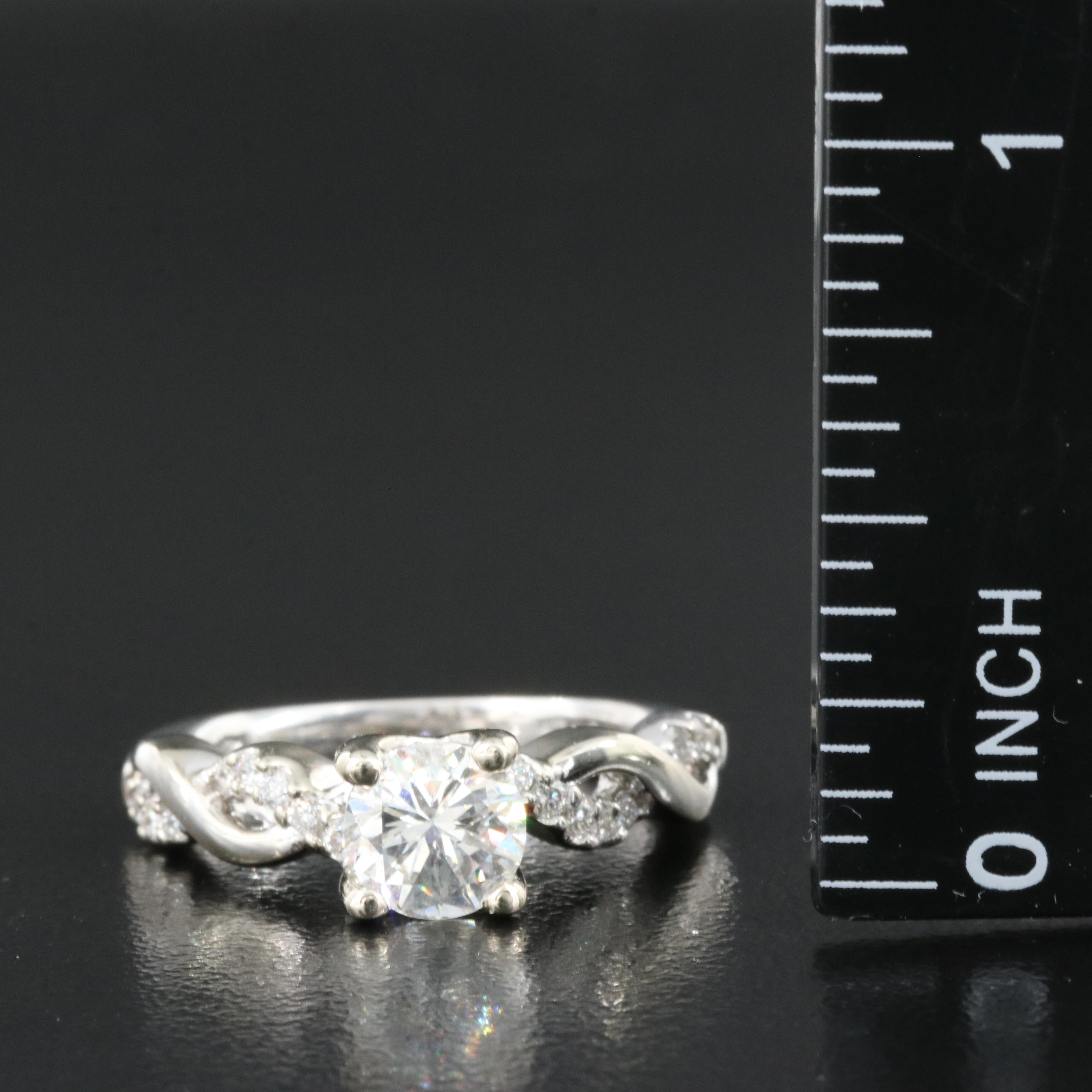 14K 1.23 CTW Diamond Ring