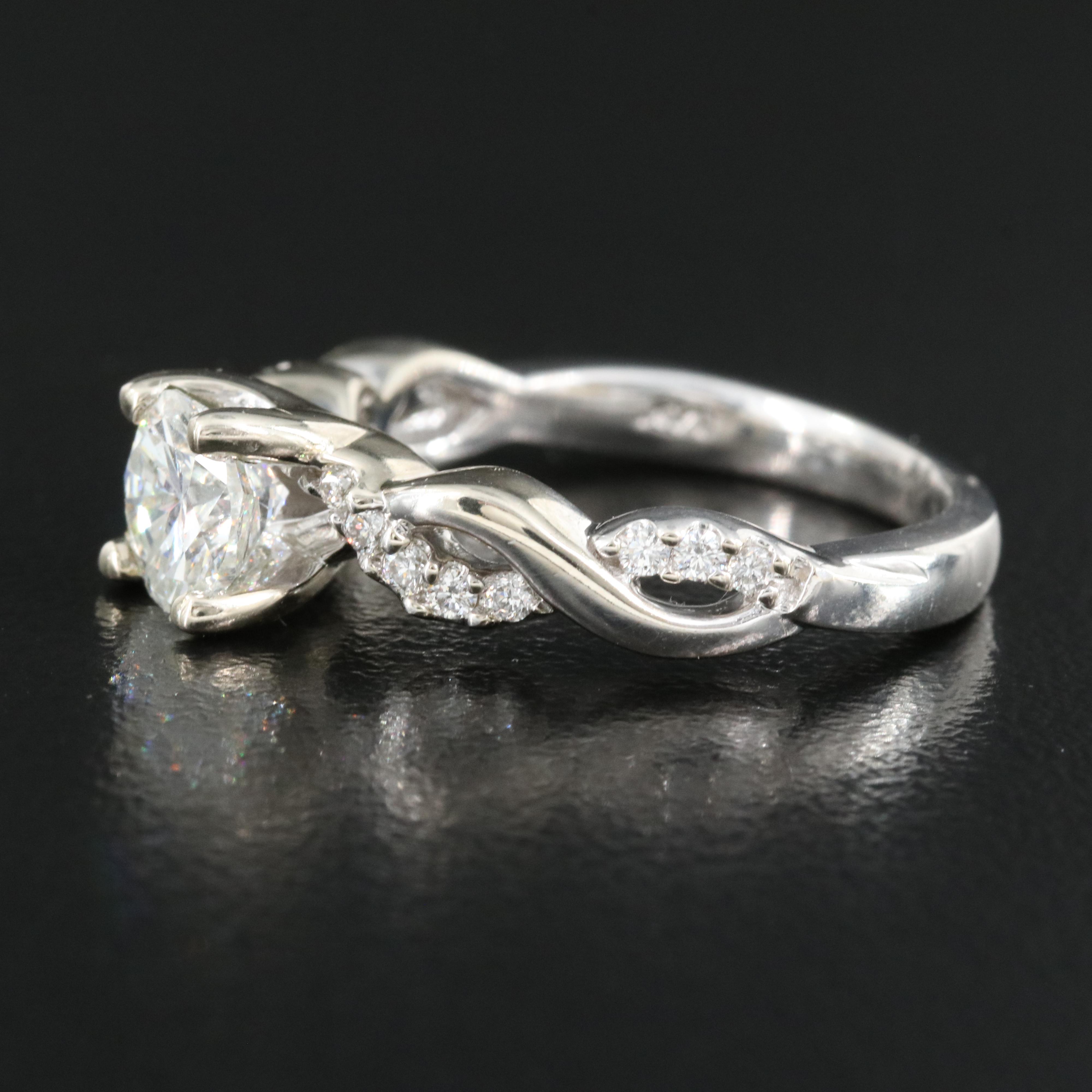 14K 1.23 CTW Diamond Ring