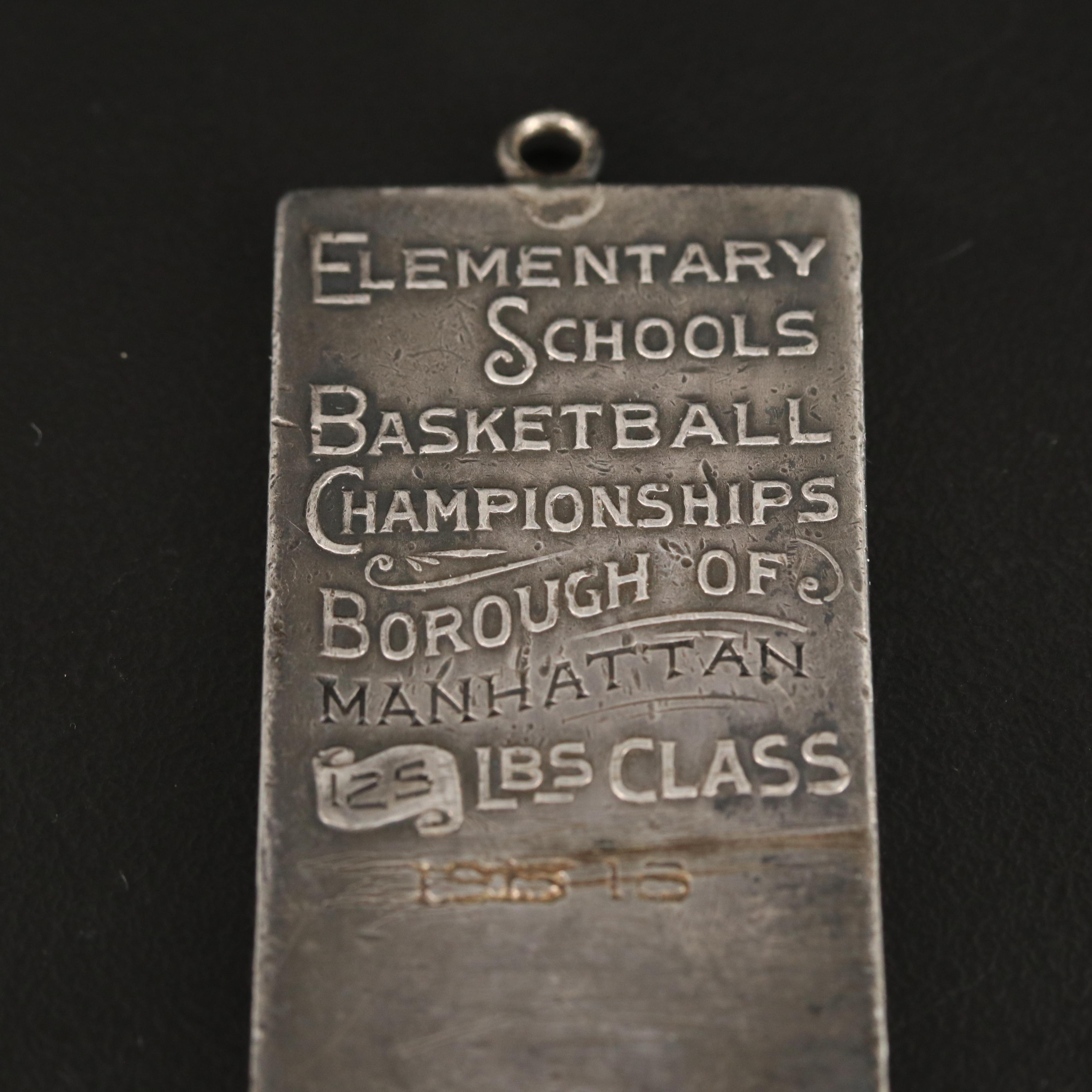 Antique Dieges & Clust Sterling School Pendant