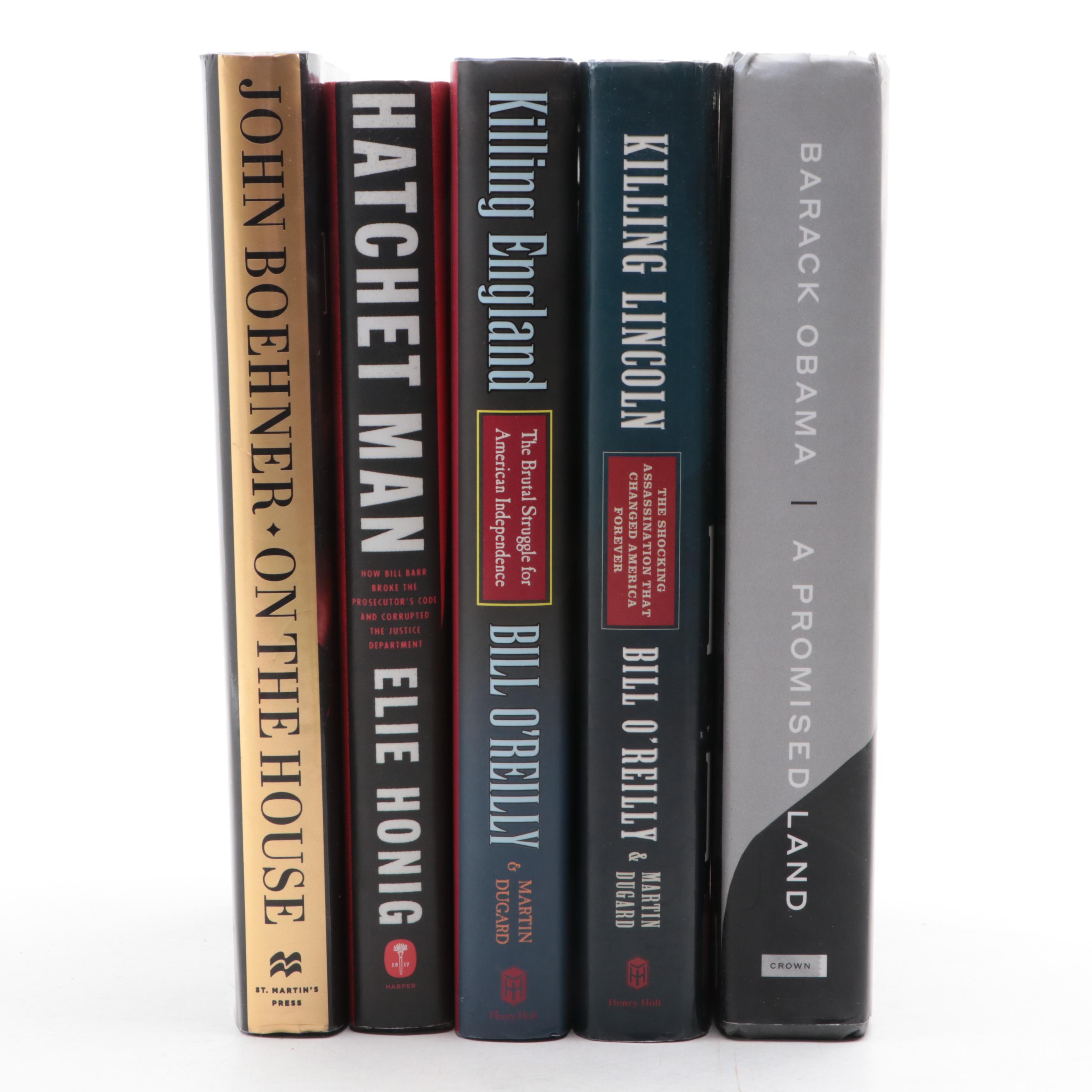 First Edition "On the House" by John Boehner and More Nonfiction Books