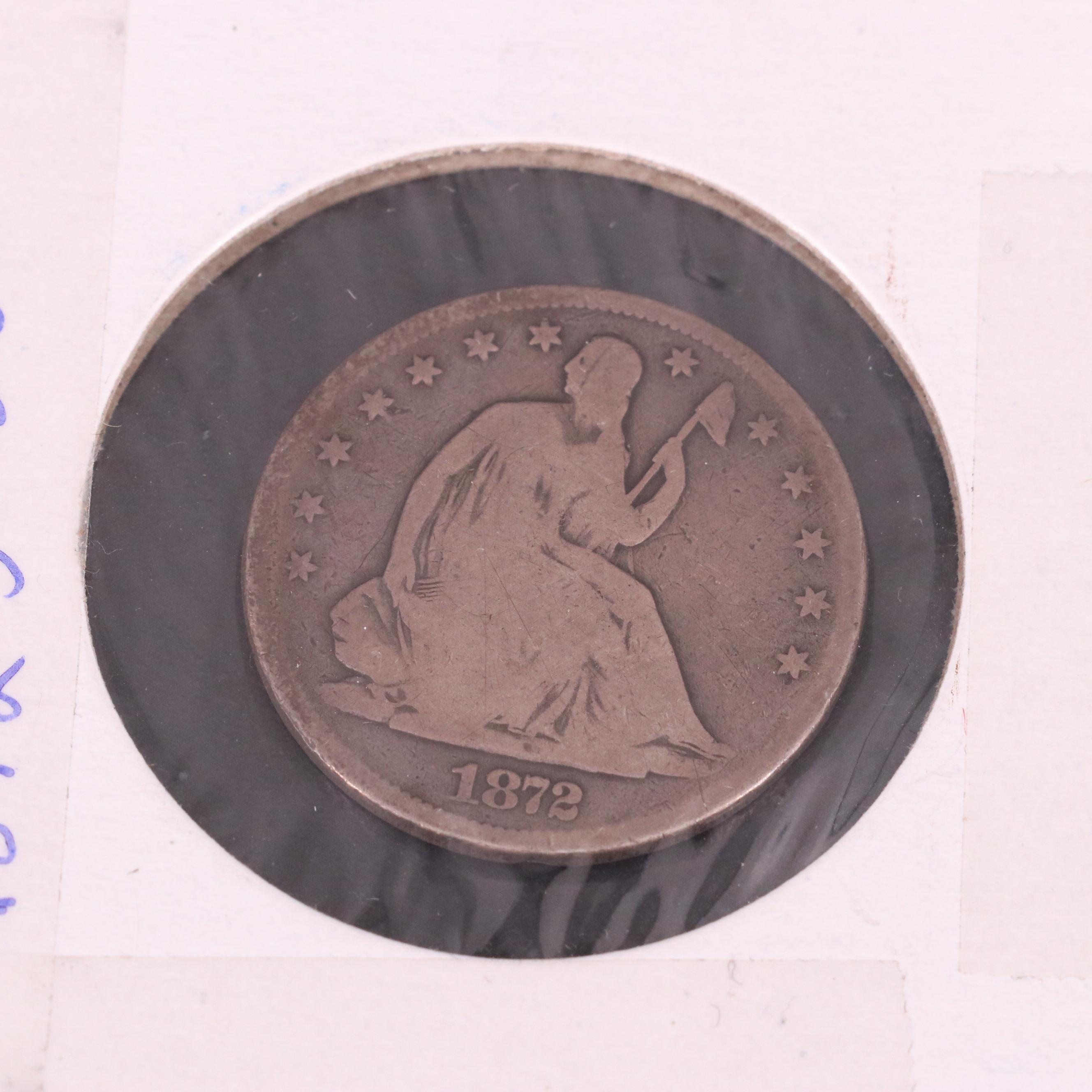 Four Seated Liberty Type Coins