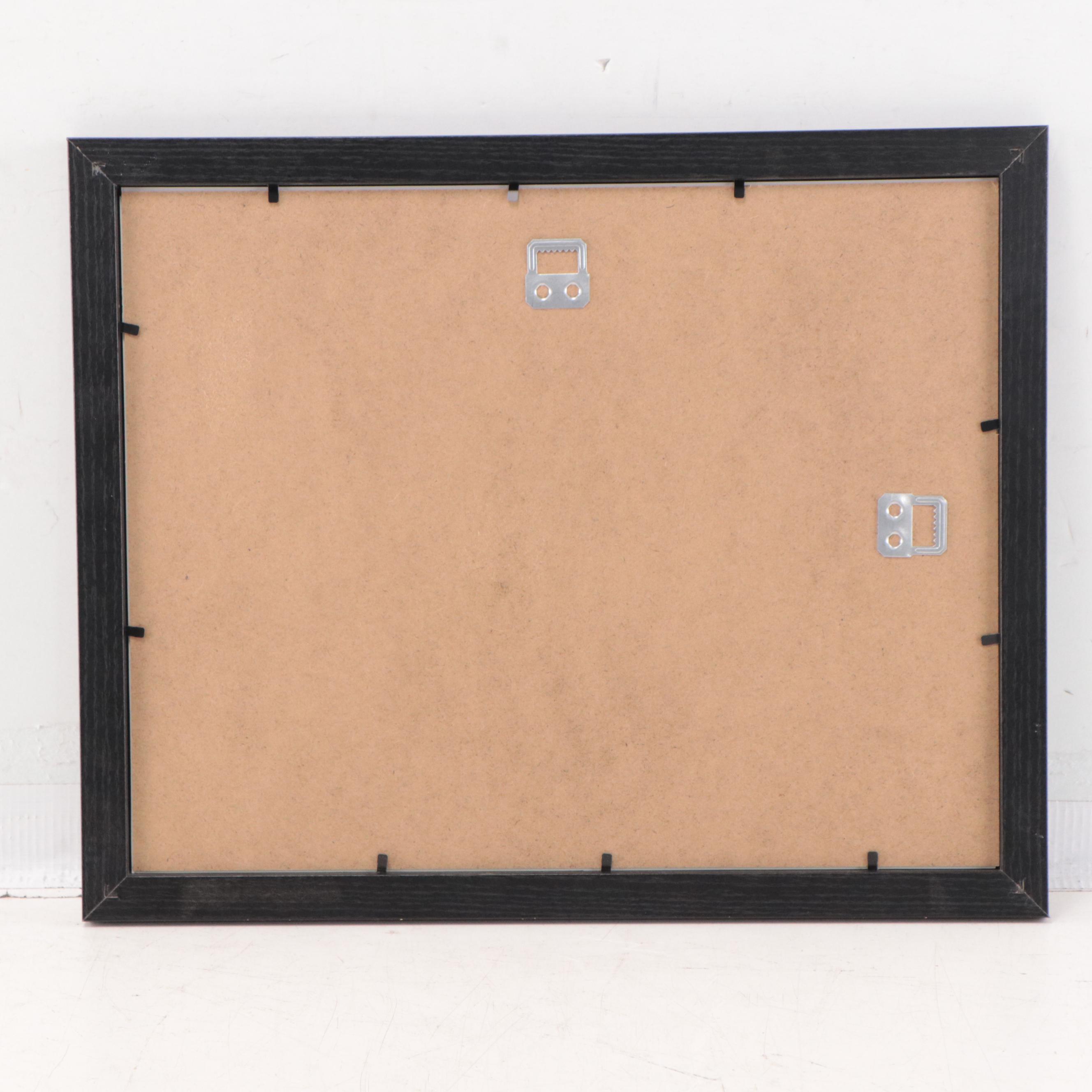 James Billiter Serigraph "Cincinnati Trolleycars"