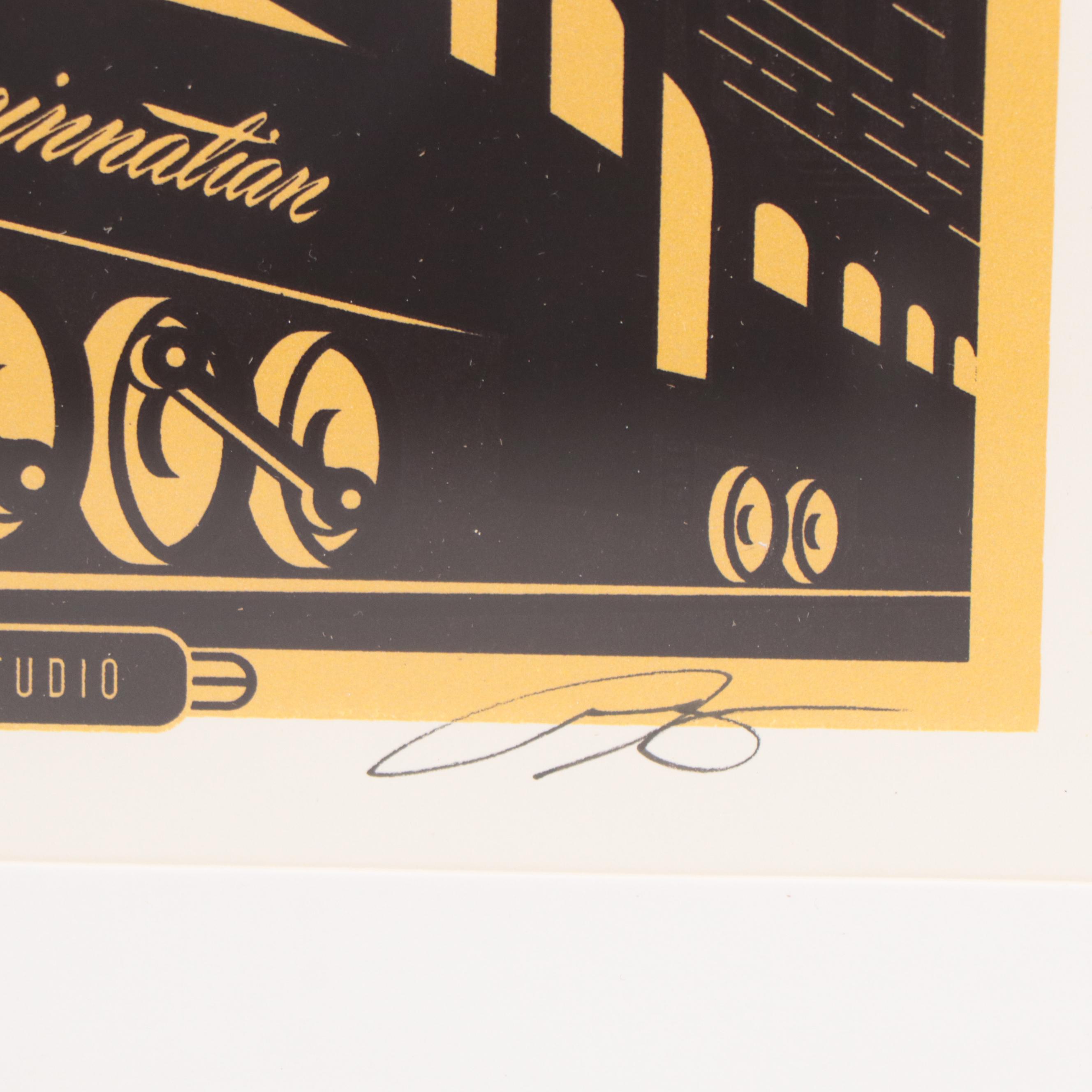 James Billiter Serigraph "The Cincinnatian," 21st Century