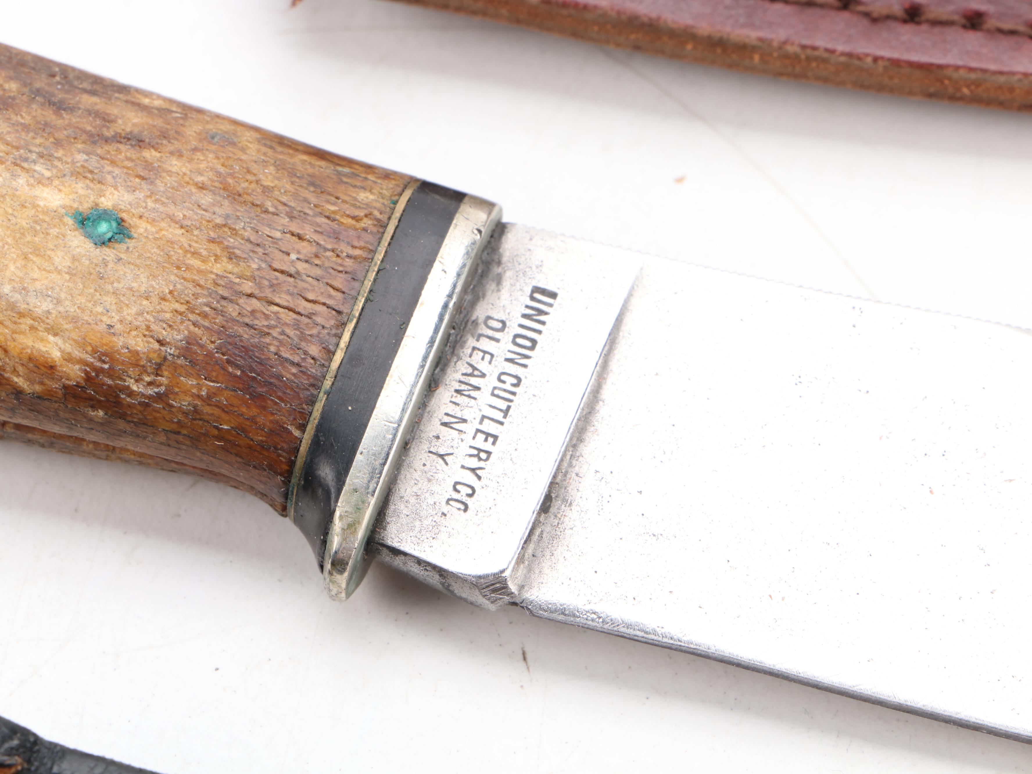 Collection of Ten Knives Including Kabar