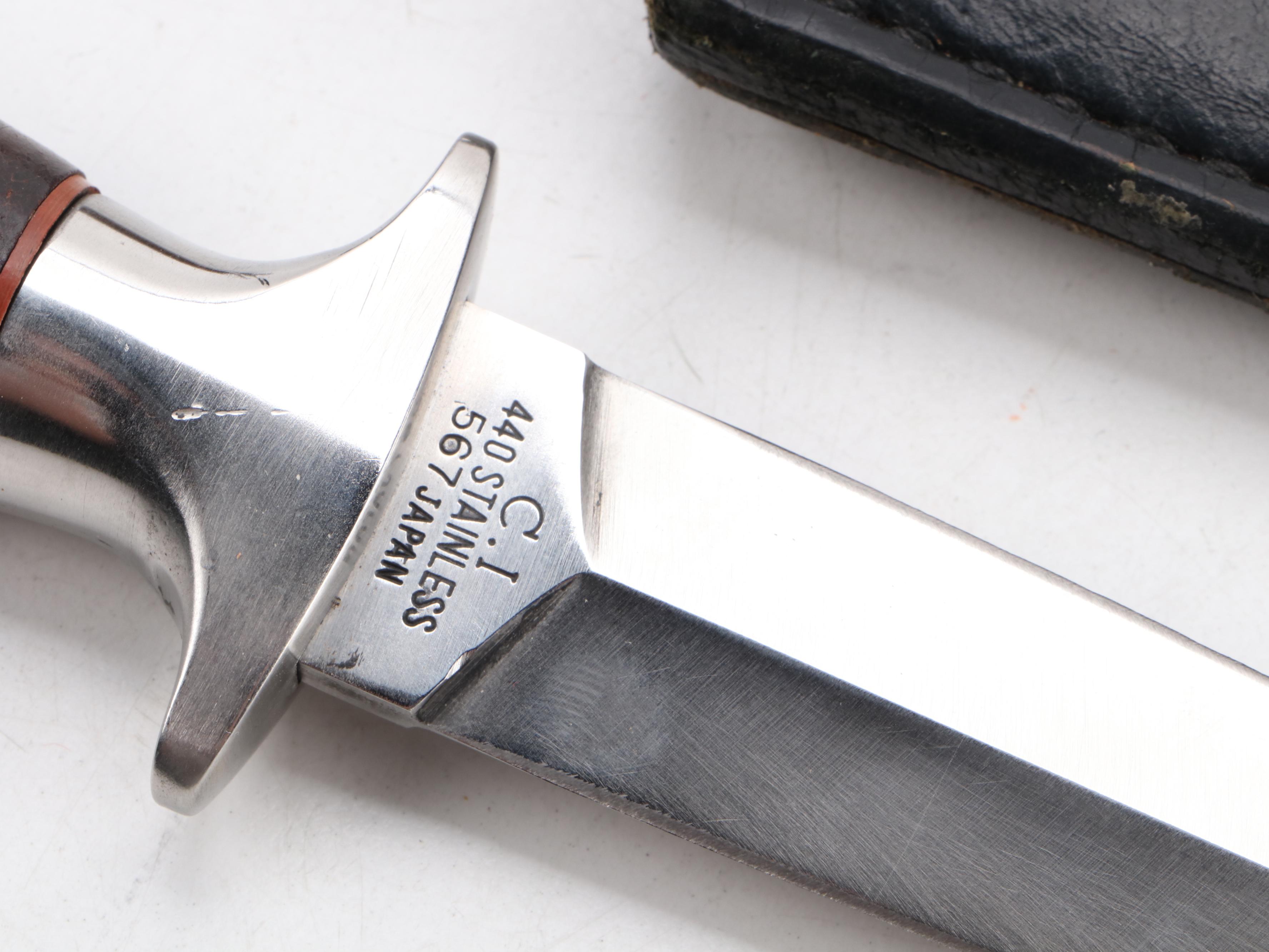 Collection of Ten Knives Including Kabar