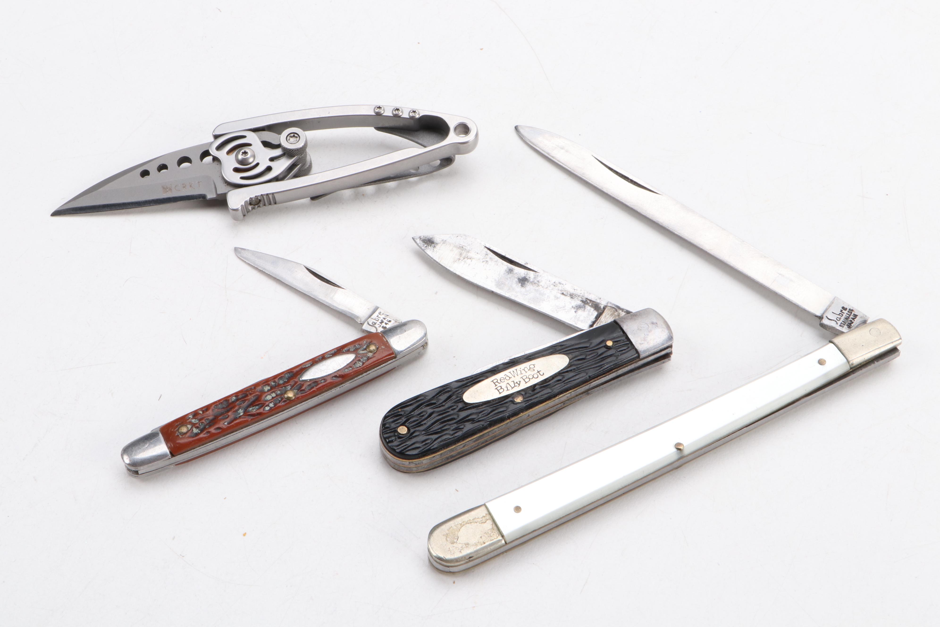 Collection of Ten Knives Including Kabar