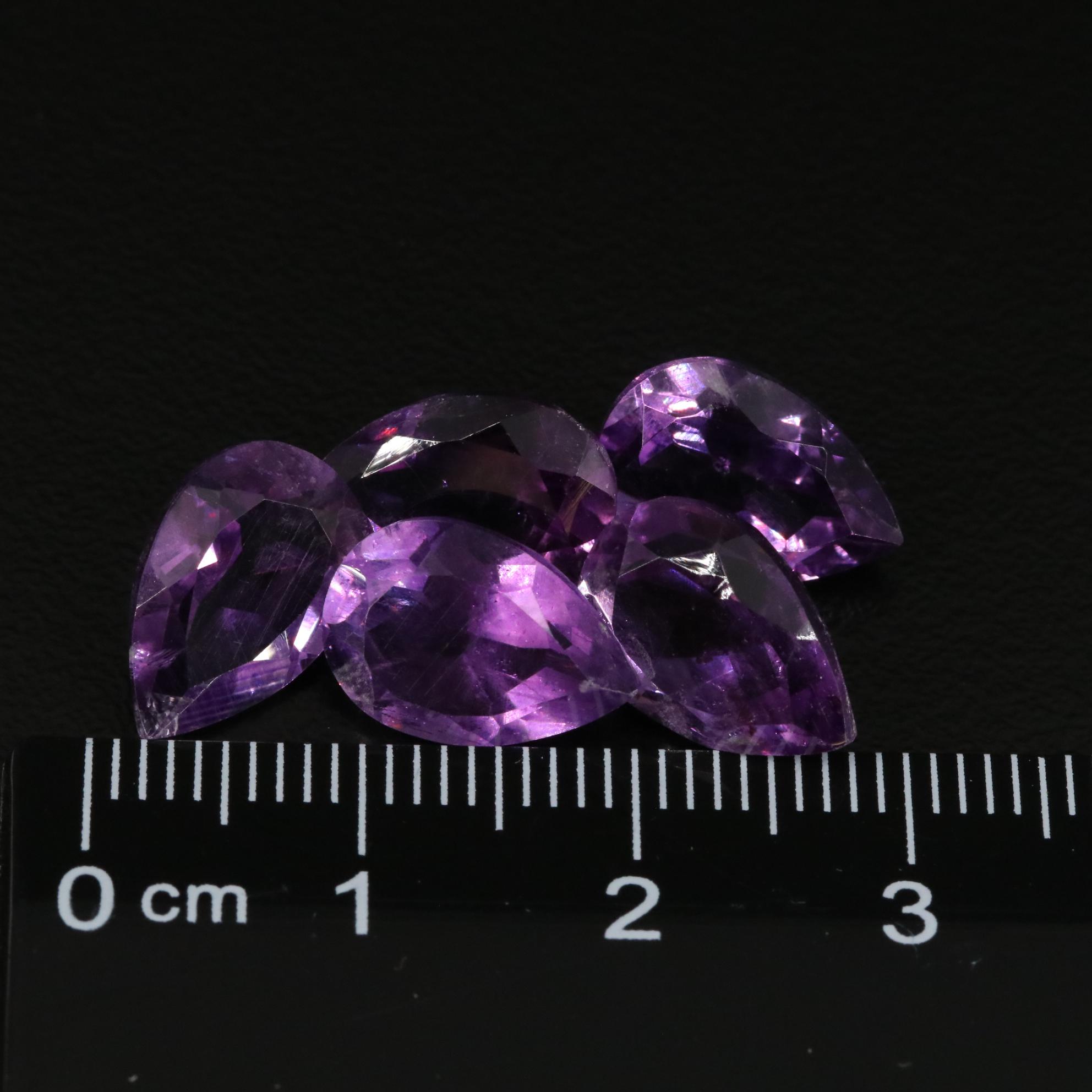 Loose 15.48 CTW Amethyst Lot