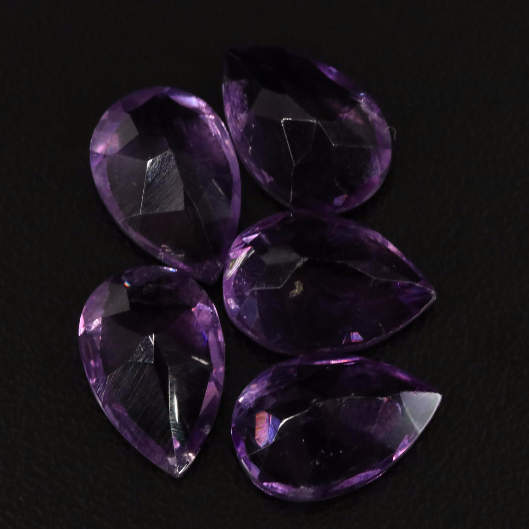 Loose 15.48 CTW Amethyst Lot