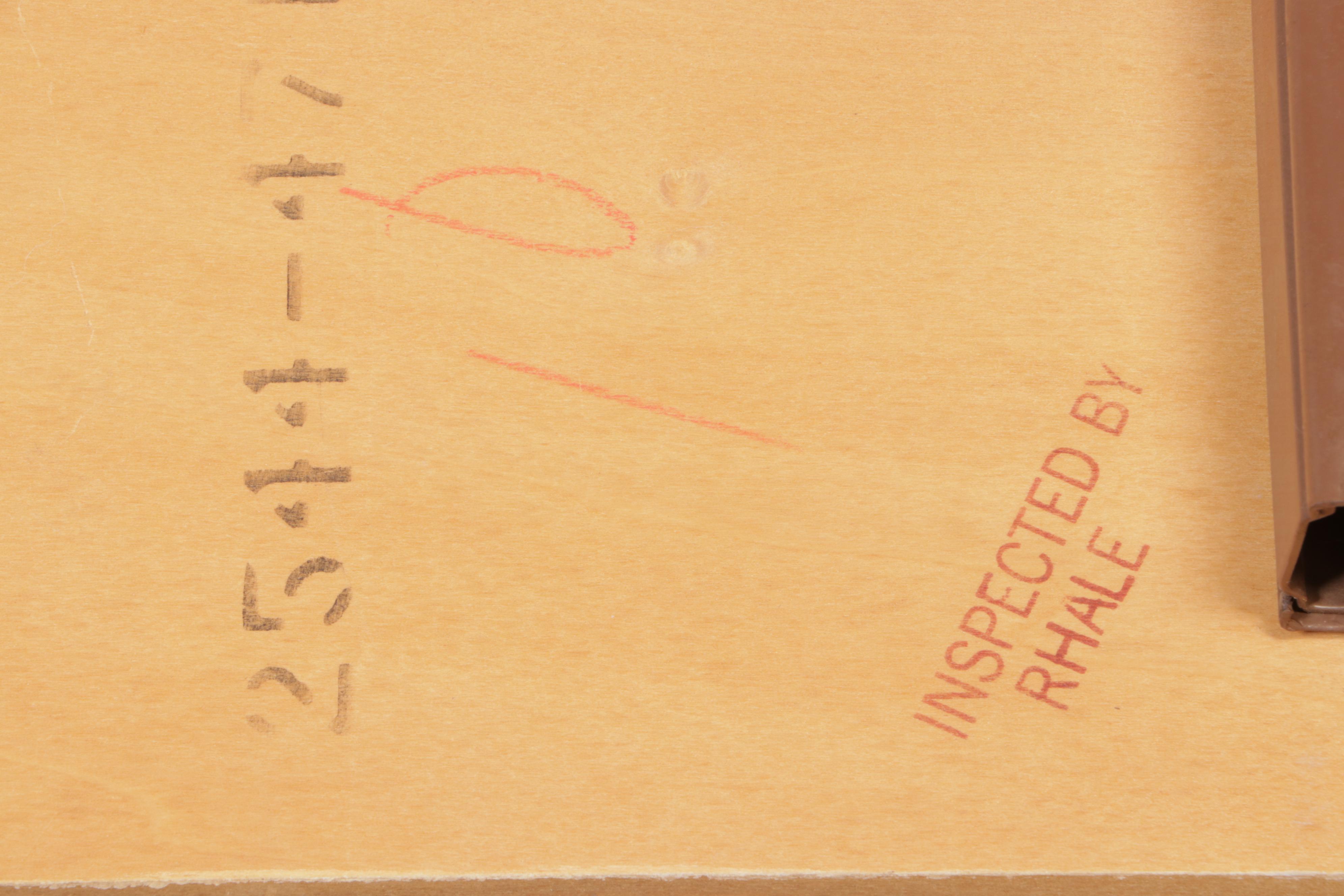 Seven-Piiece American of Martinsville Oak Dining Set