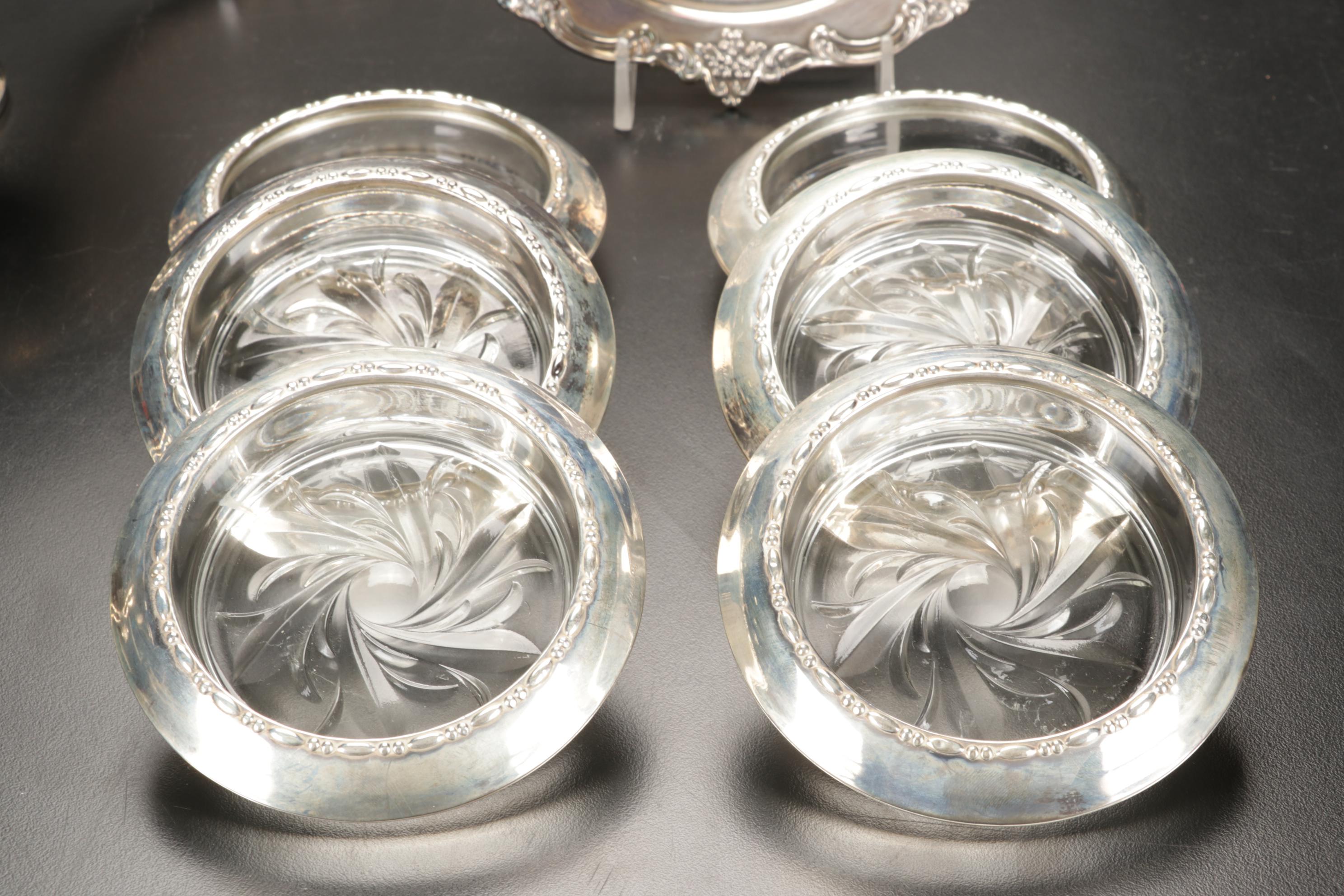 Reed & Barton "Trajan" Sterling Silver Bowl with Weighted Silver Serveware