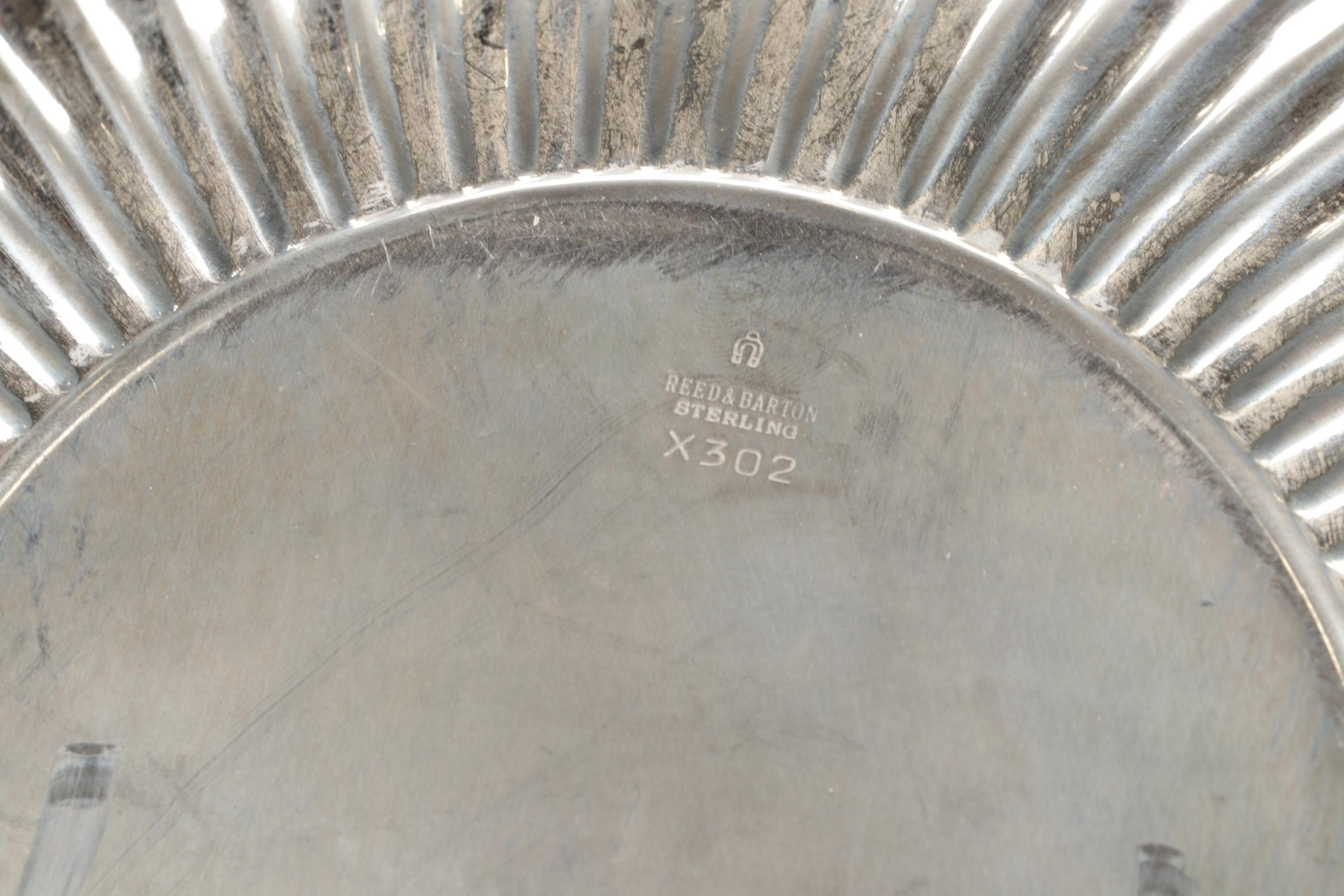 Reed & Barton "Trajan" Sterling Silver Bowl with Weighted Silver Serveware