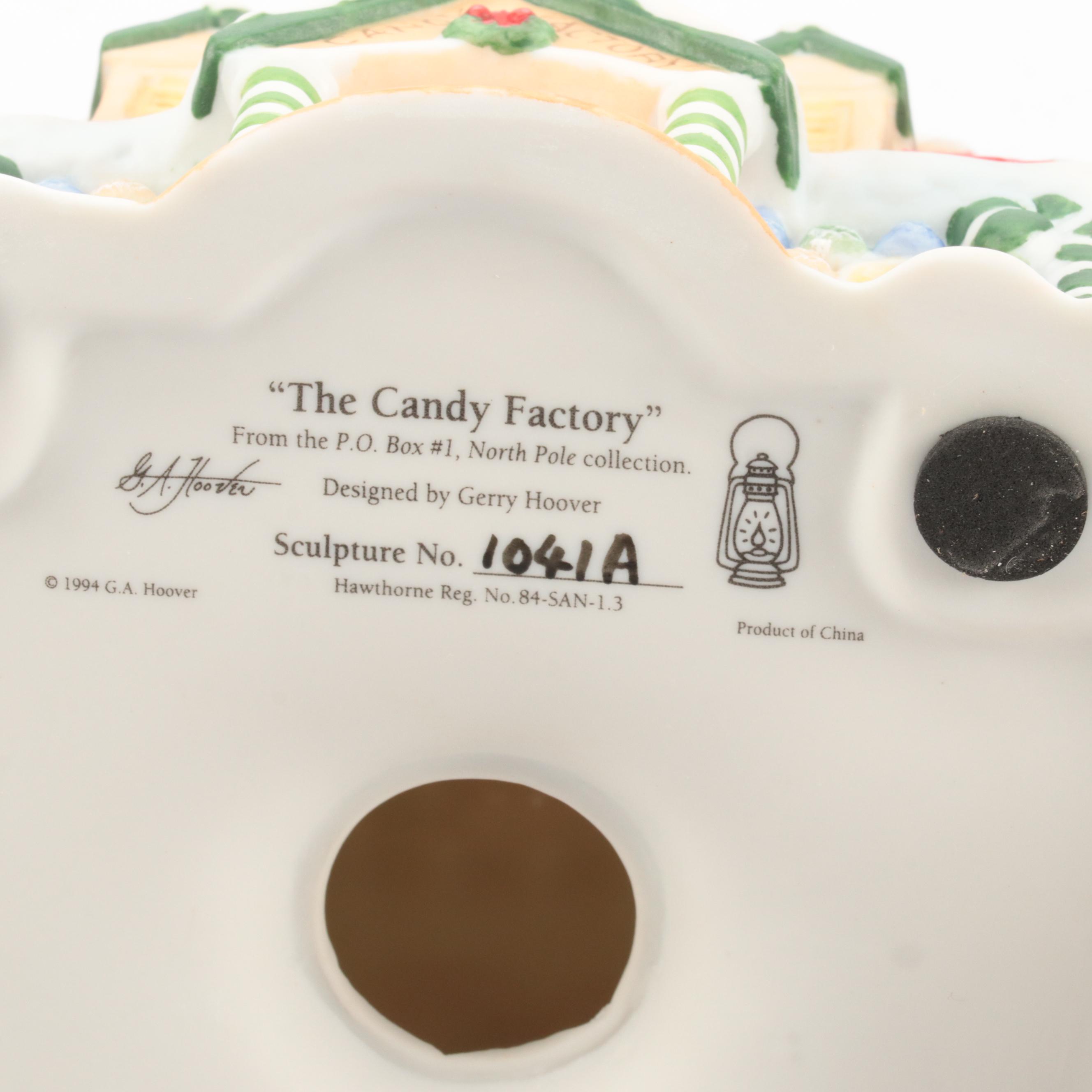 Hawthorne Nativity Set With Other Christmas Village Buildings and Accessories