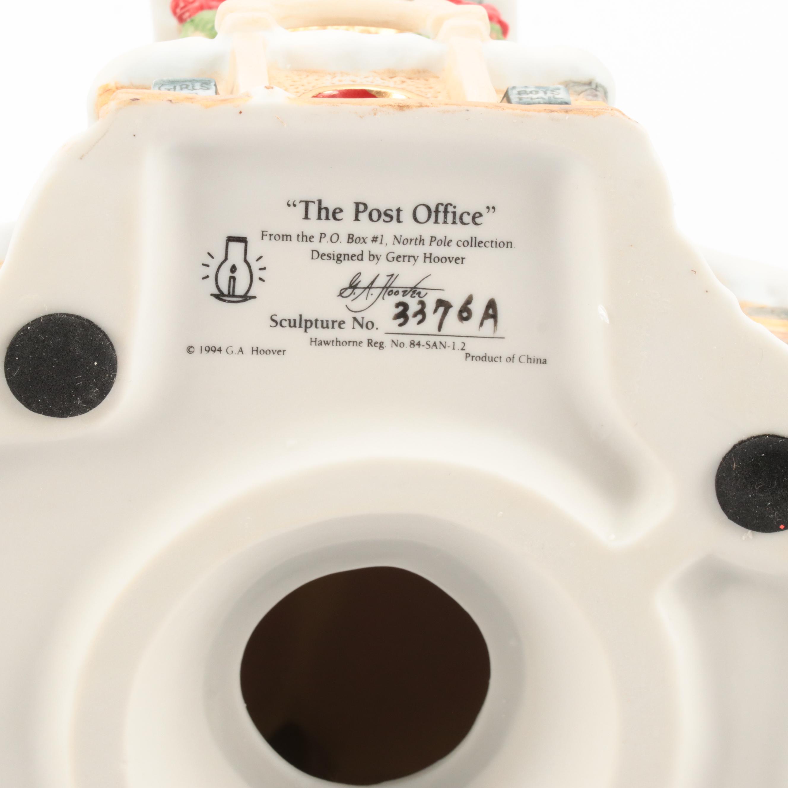 Hawthorne Nativity Set With Other Christmas Village Buildings and Accessories