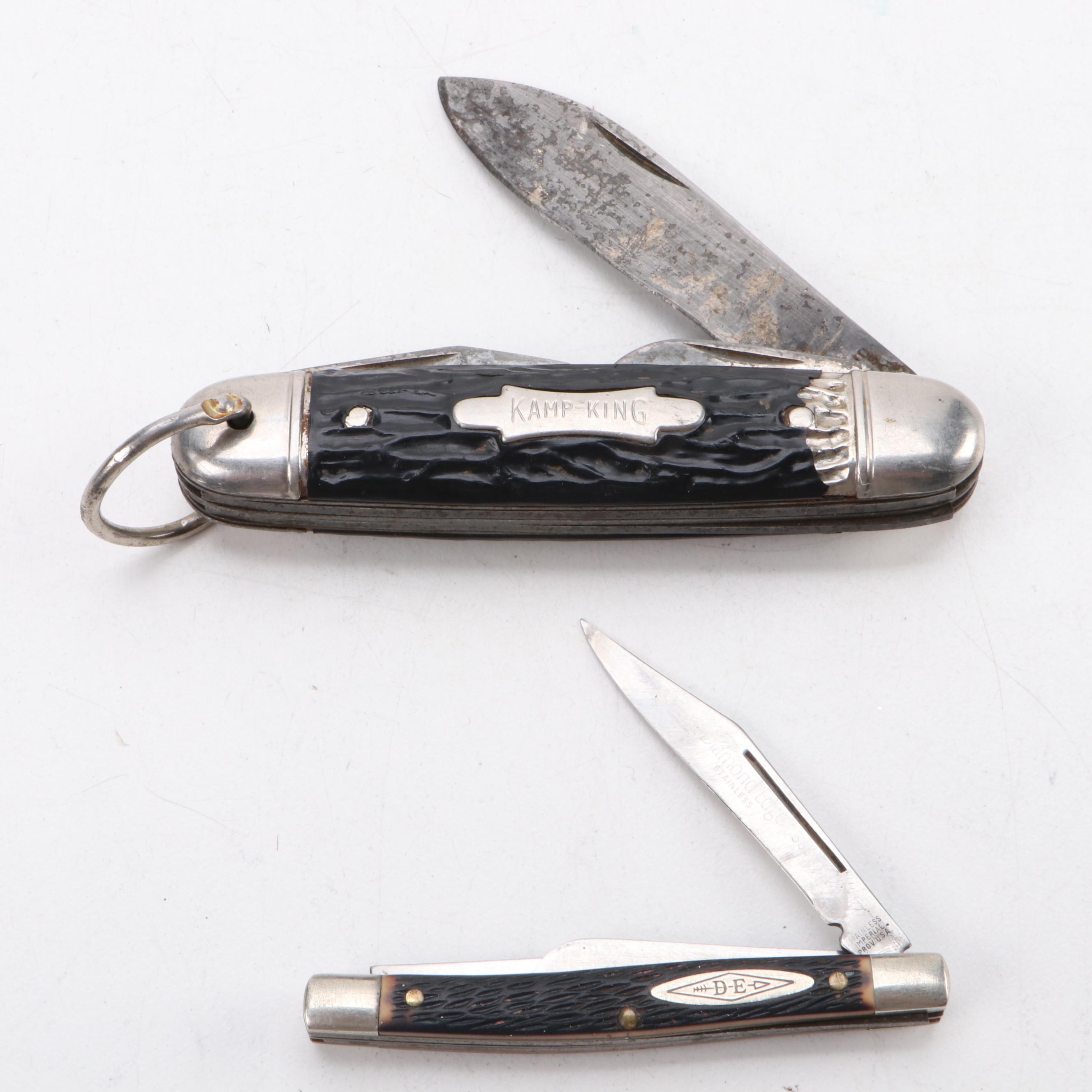 Collection of Ten Knives Including CRKT