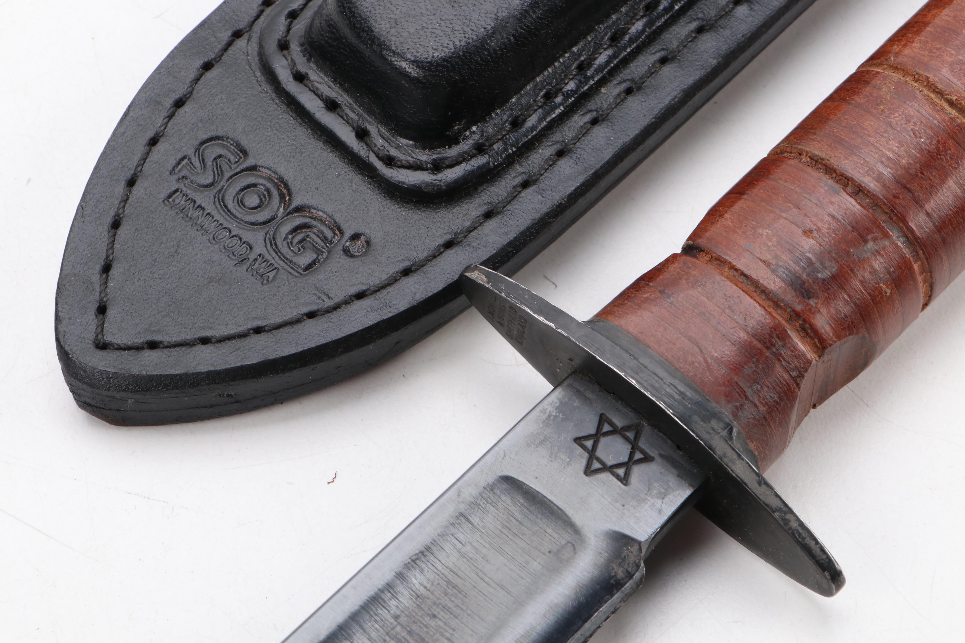 Collection of Ten Knives Including SOG