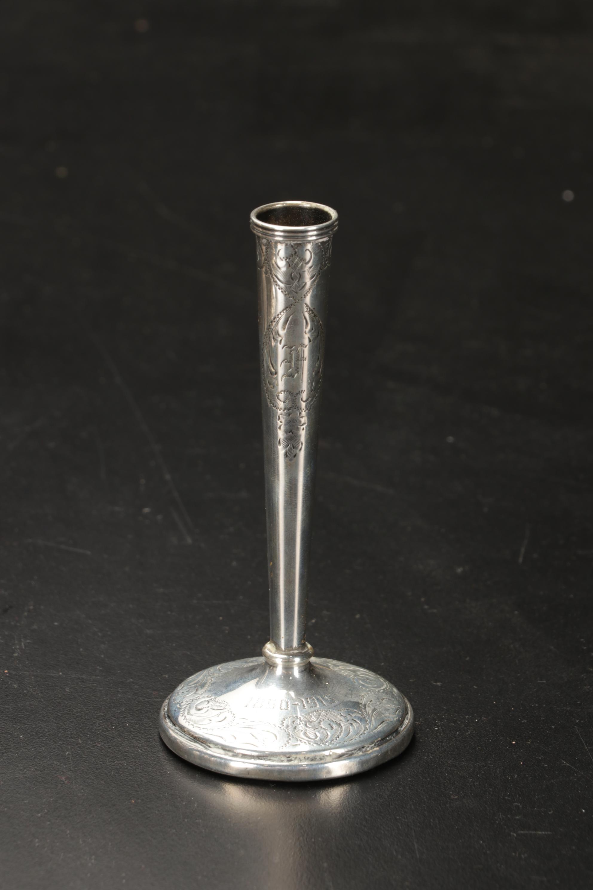 Hunt Silver Co. Lucky Sterling Silver Platter with Gorham and Other Tableware