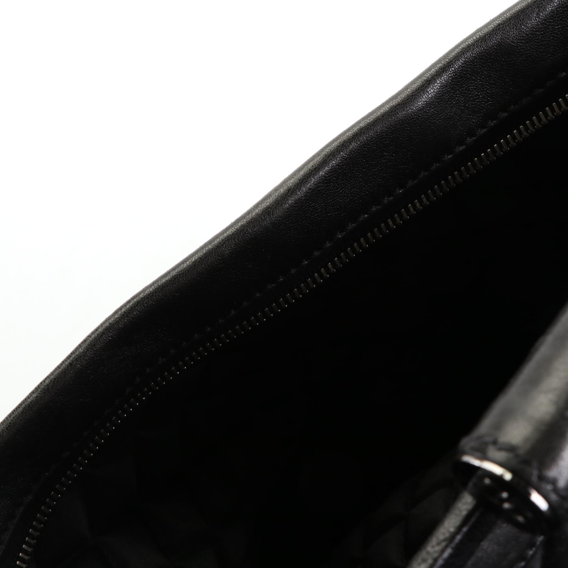 Chanel CC Perfect Day Tote in Crinkled Calfskin with Quilted Detail