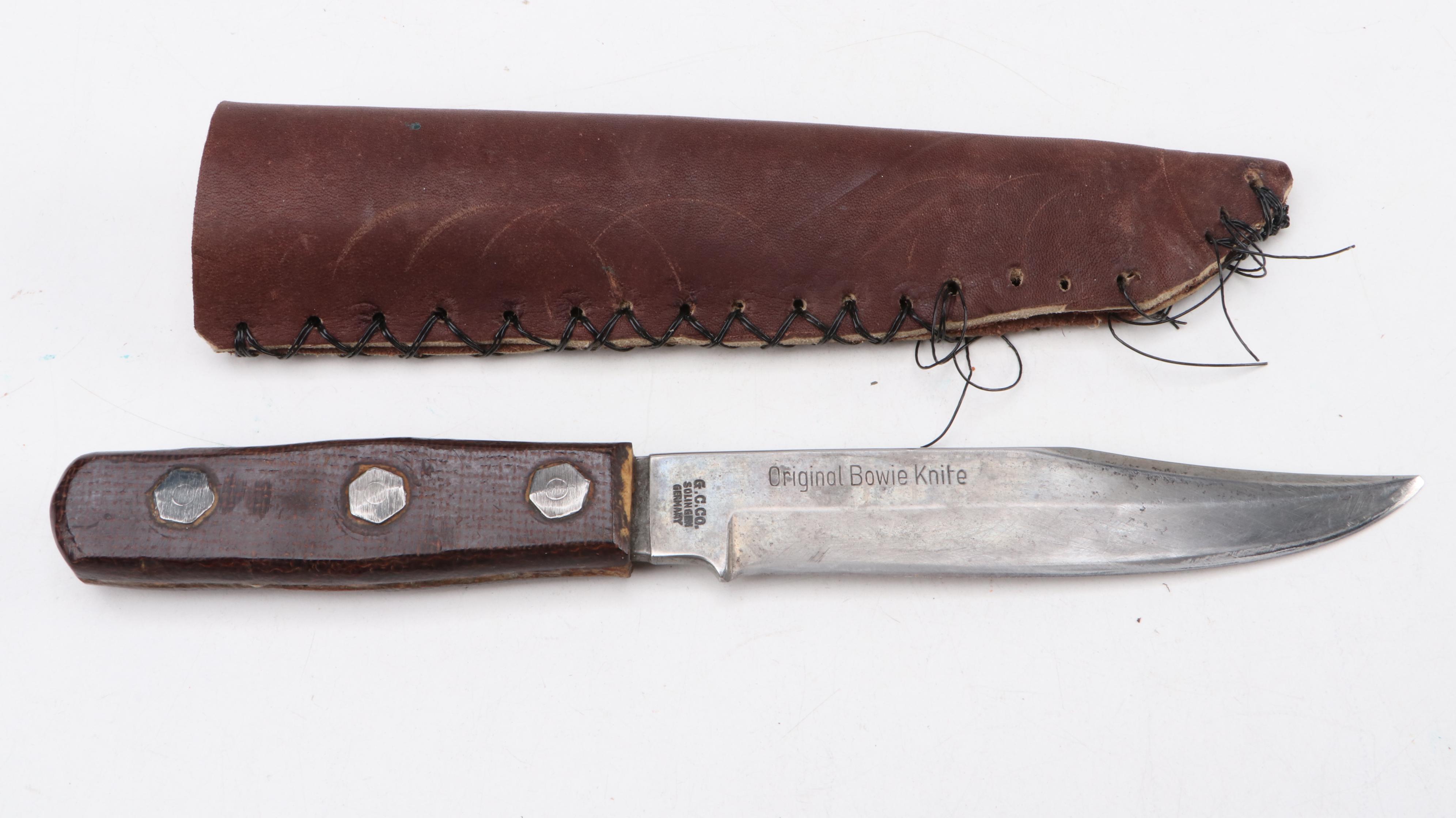 Collection of Five Fixed Blade Knives Including CRKT Wind River